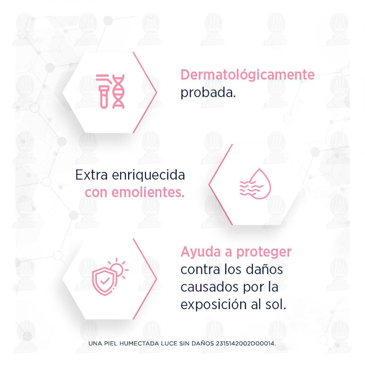 Crema Corporal Lubriderm Prevención FPS30, 400 ml. image number 3