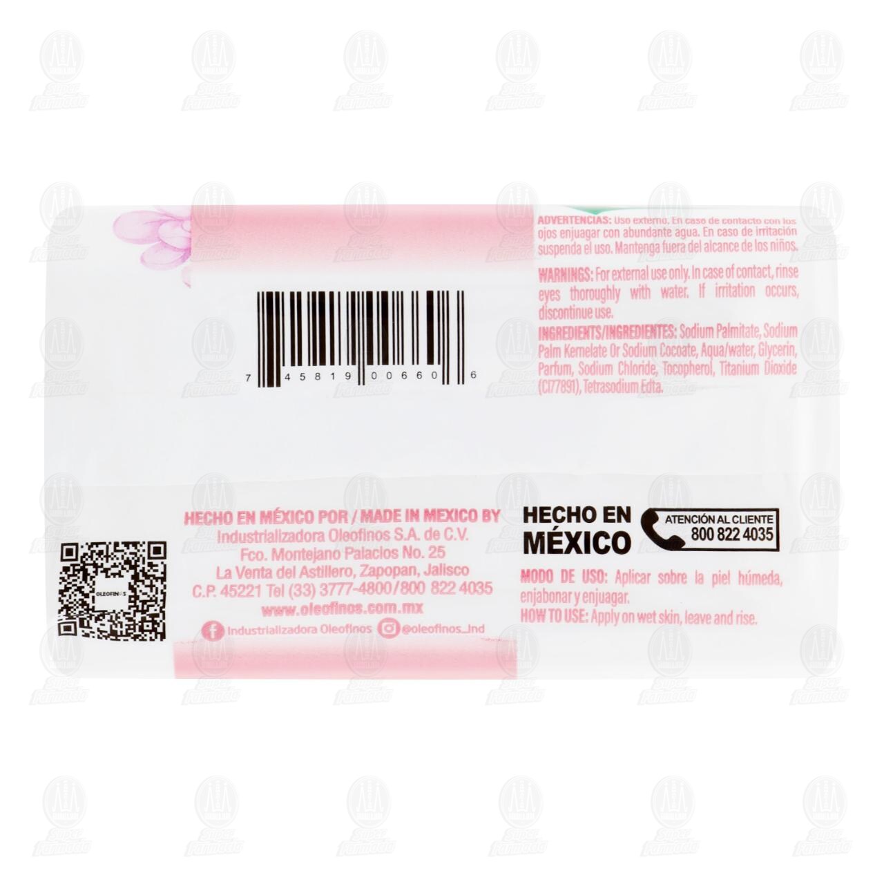 Jab&oacute;n de Tocador Max Ten Vitamina E, 150 gr. image number 1