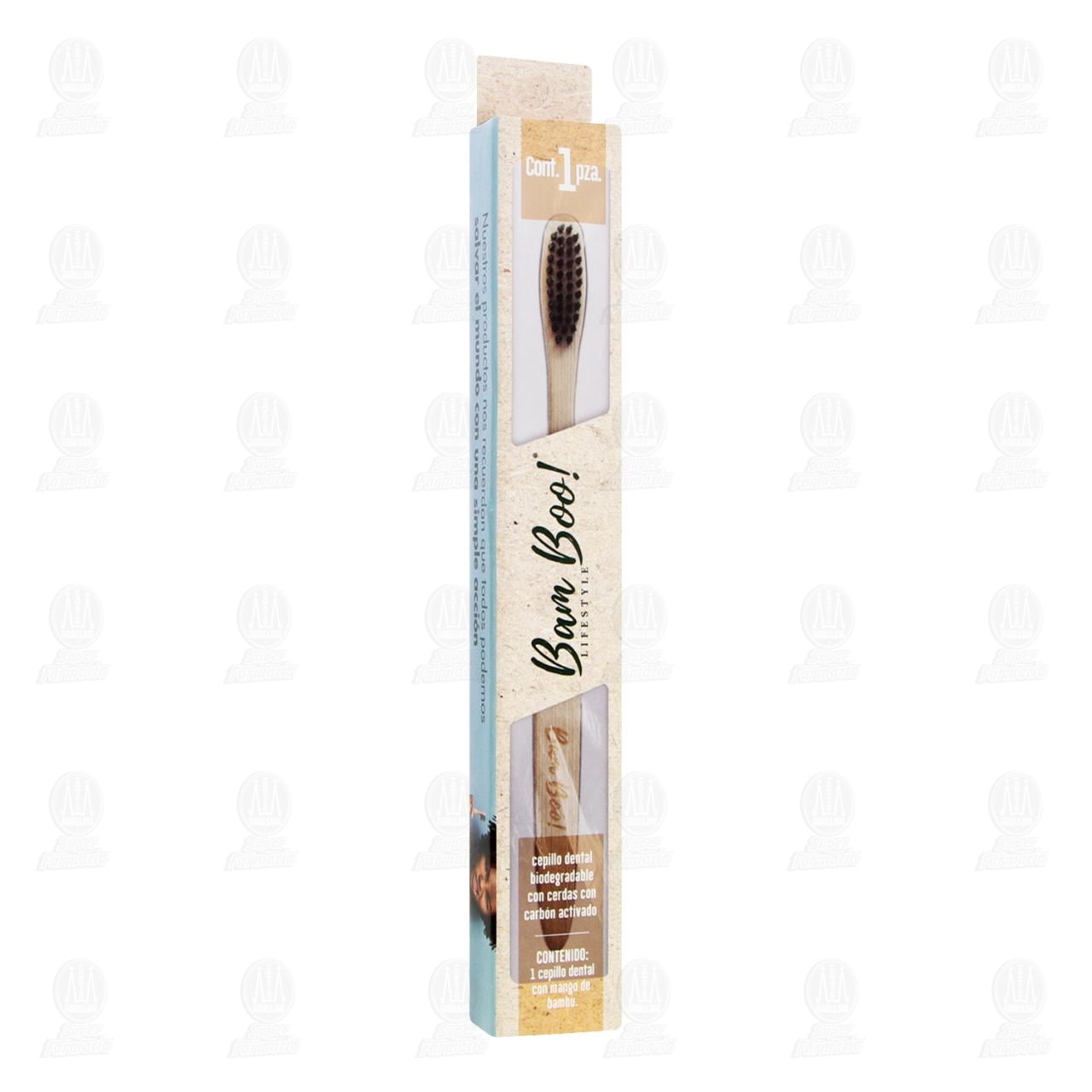 Imagen para Cepillo Dental Biodegradable Bam Boo con Cerdas con Carbón Activado, 1 pz.