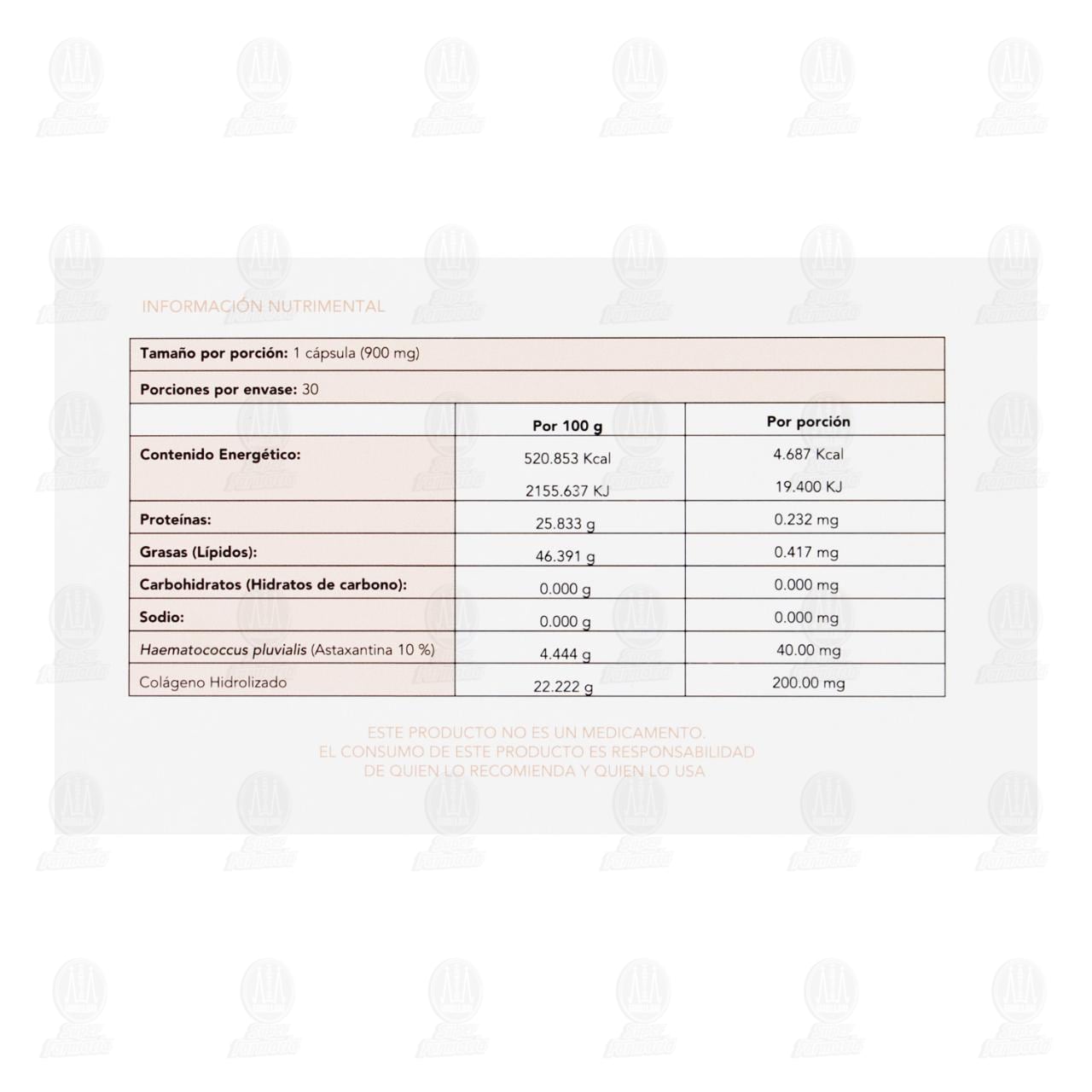 Plenafem Revita 900 mg, 30 C&aacute;psulas. image number 2