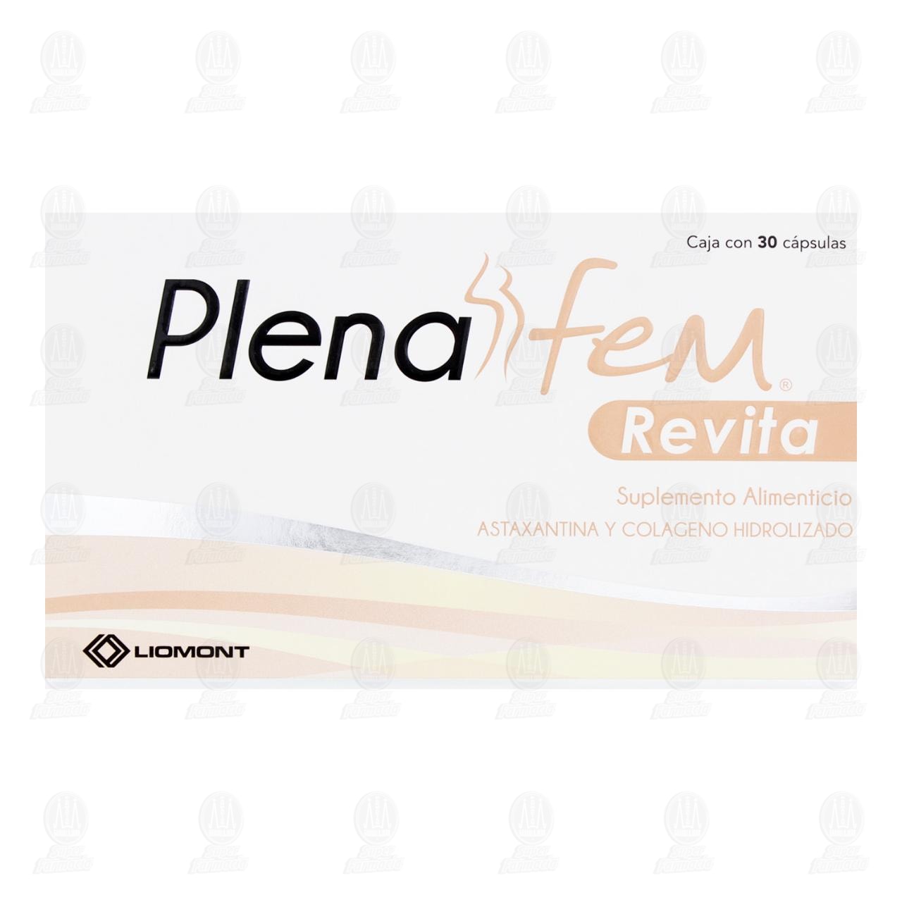 Plenafem Revita 900 mg, 30 C&aacute;psulas. image number 1