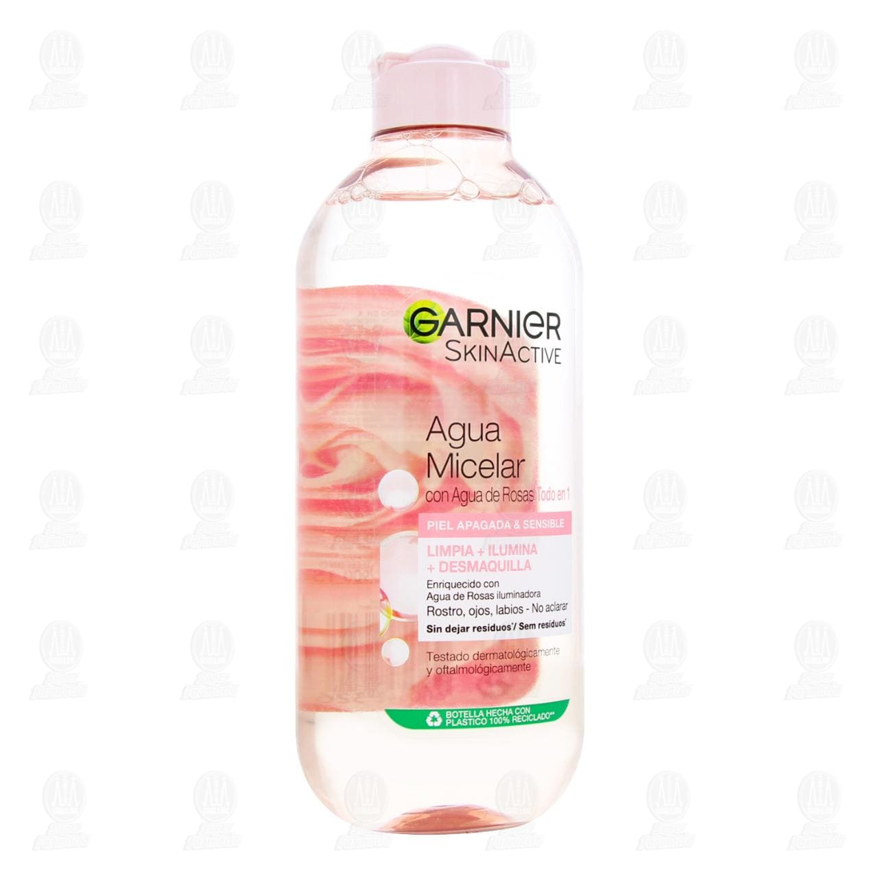 Imagen para Agua Micelar Garnier Skin Active con Agua de Rosas Todo en 1, 400 ml.