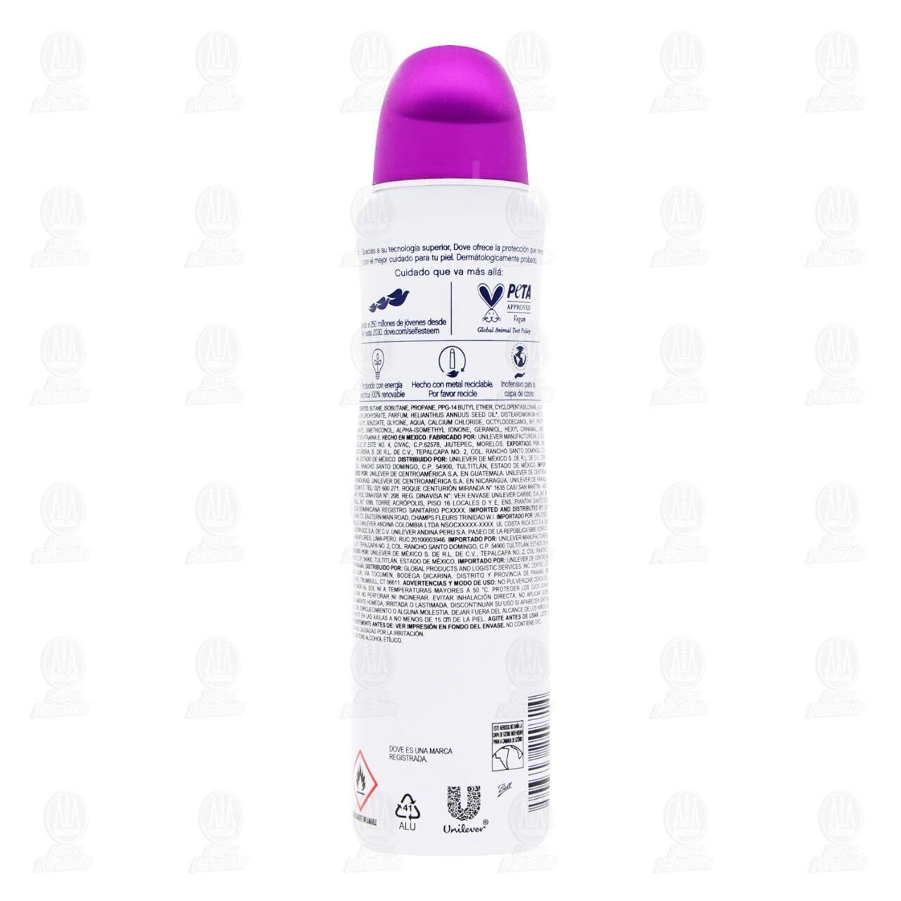 Antitranspirante Dove Tono Uniforme Orqu&iacute;deas en Aerosol, 150 ml. image number 2