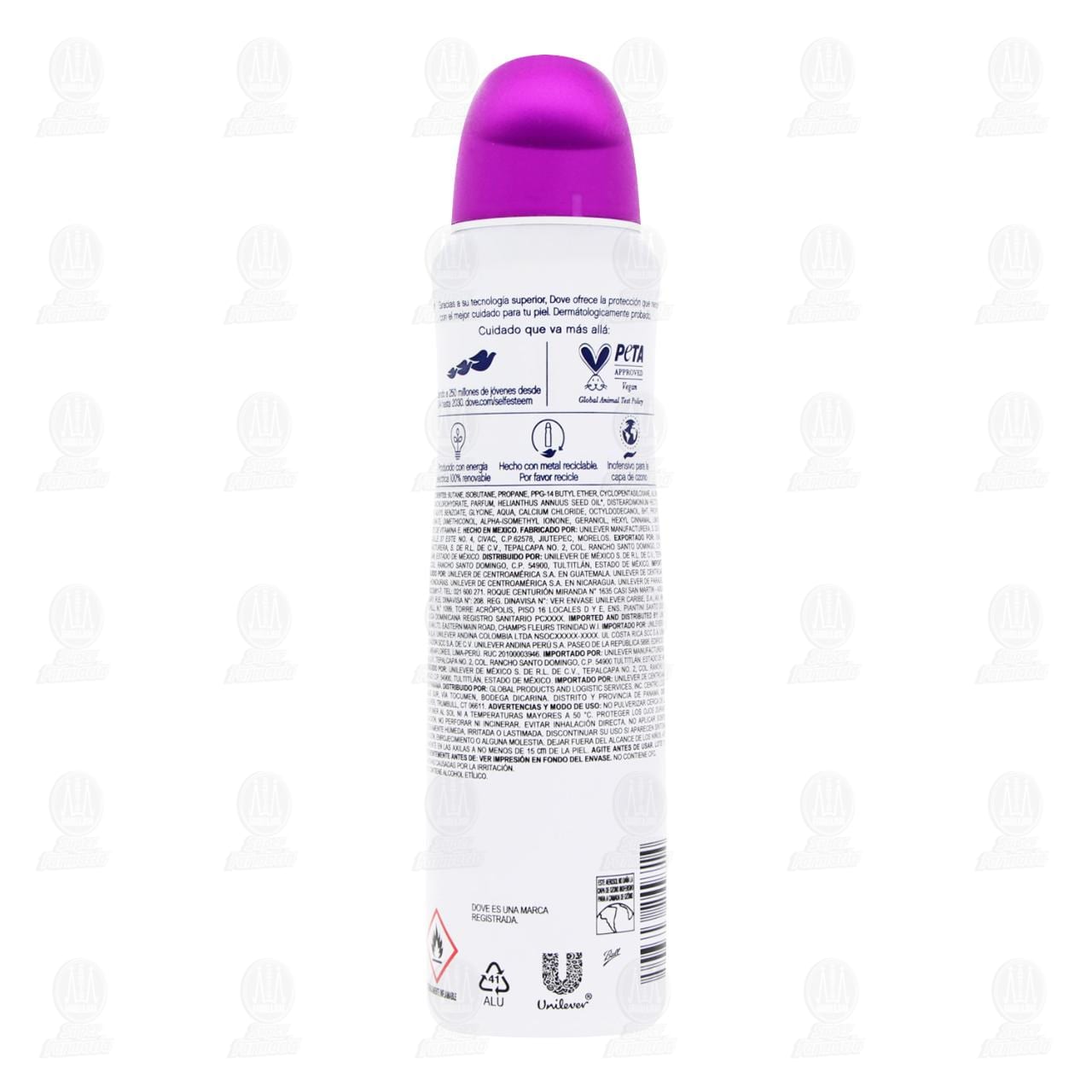 Antitranspirante Dove Tono Uniforme Orqu&iacute;deas en Aerosol, 150 ml. image number 2