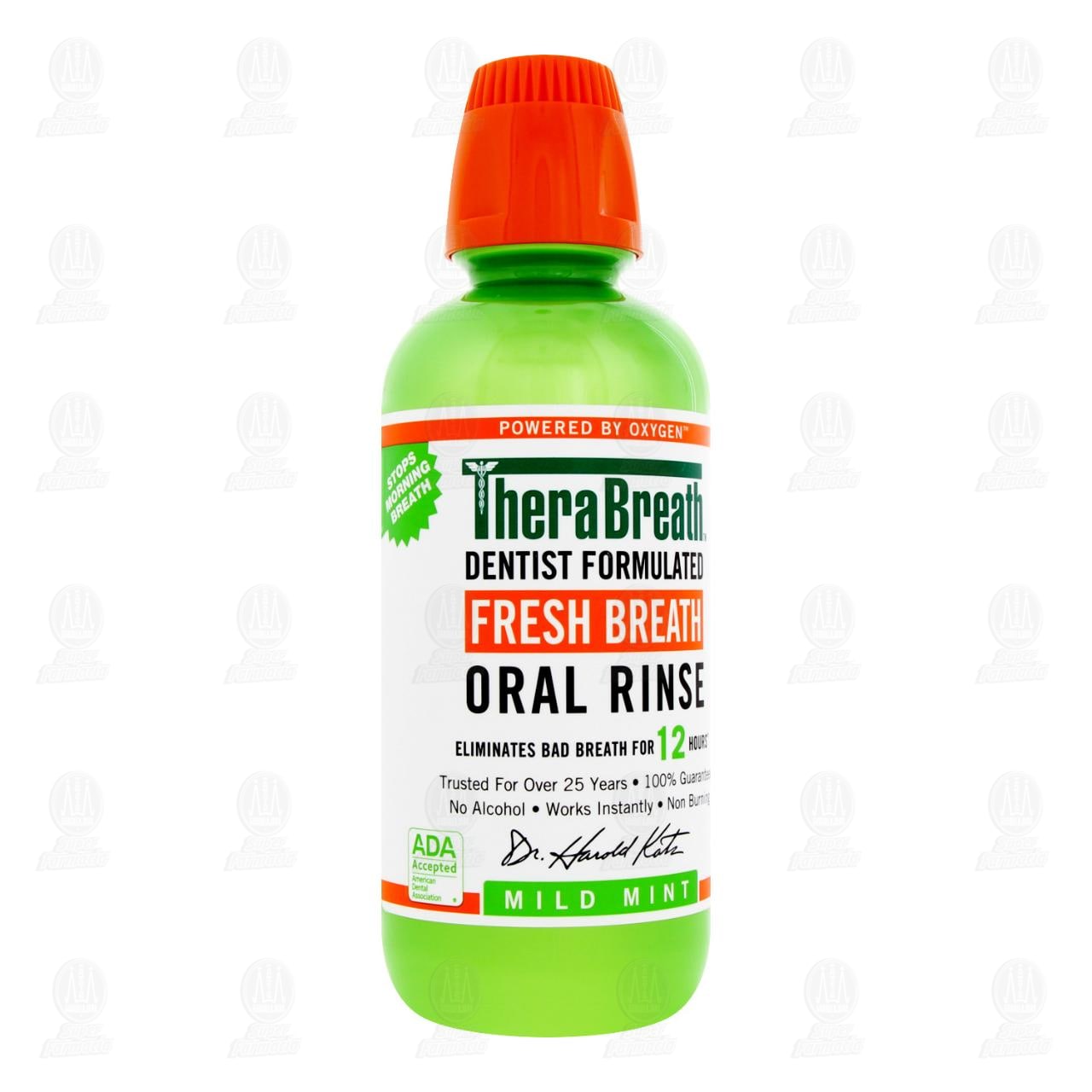 Imagen para Thera Breath Enjuague Bucal Menta Suave, 473 ml.