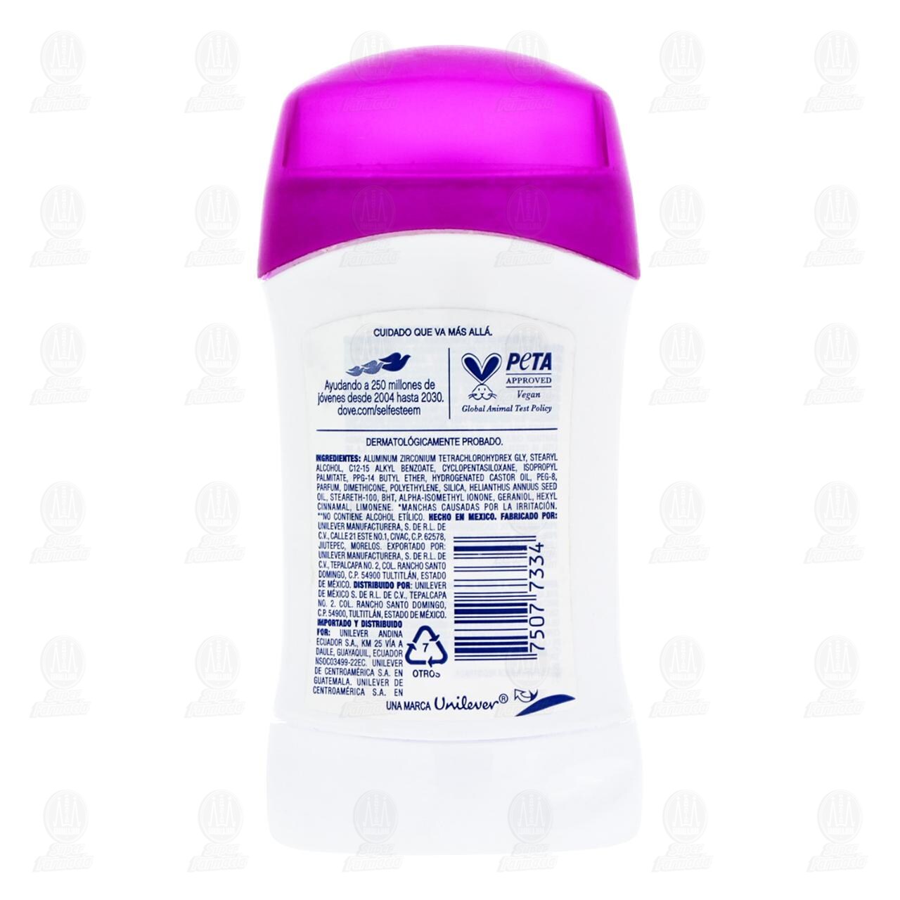 Antitranspirante Dove Tono Uniforme Orqu&iacute;deas en Barra, 45 gr. image number 2