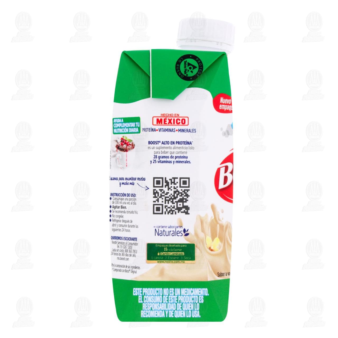 Suplemento Alimenticio Boost Alto en Prote&iacute;na Sabor Vainilla, 330 ml. image number 2