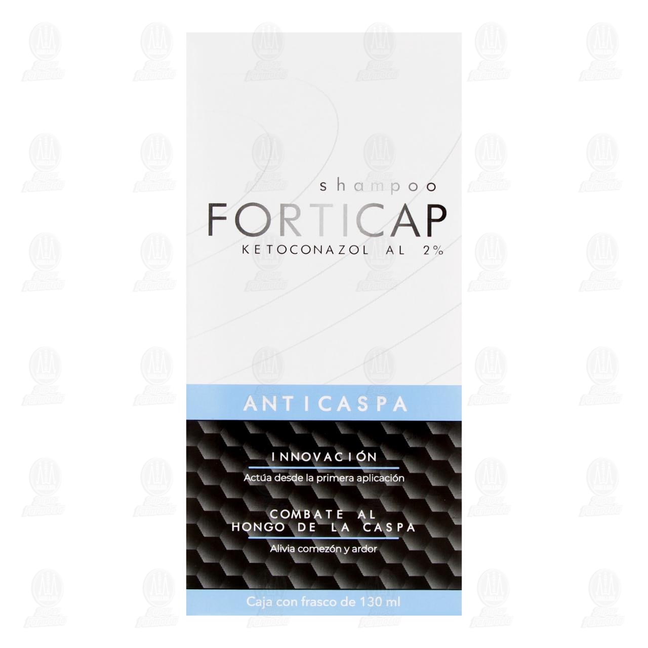 Shampoo Forticap Anticaspa 2%, 130 ml. image number 1