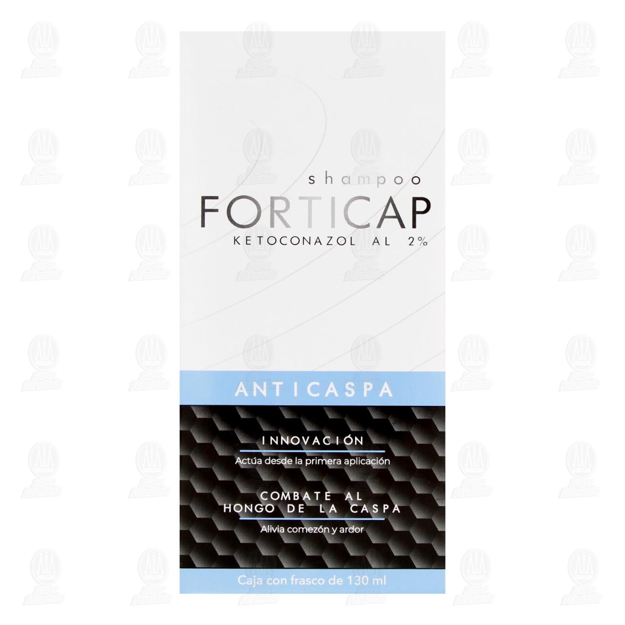 Shampoo Forticap Anticaspa 2%, 130 ml. image number 1