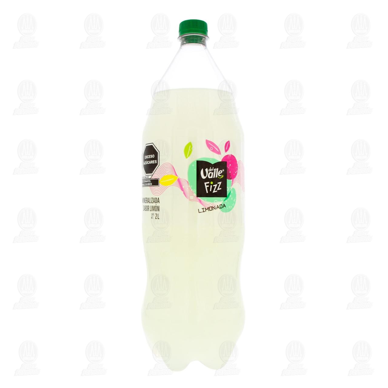 Agua Mineralizada Limon-ada Del Valle Fizz Sabor Lim&oacute;n, 2 l.