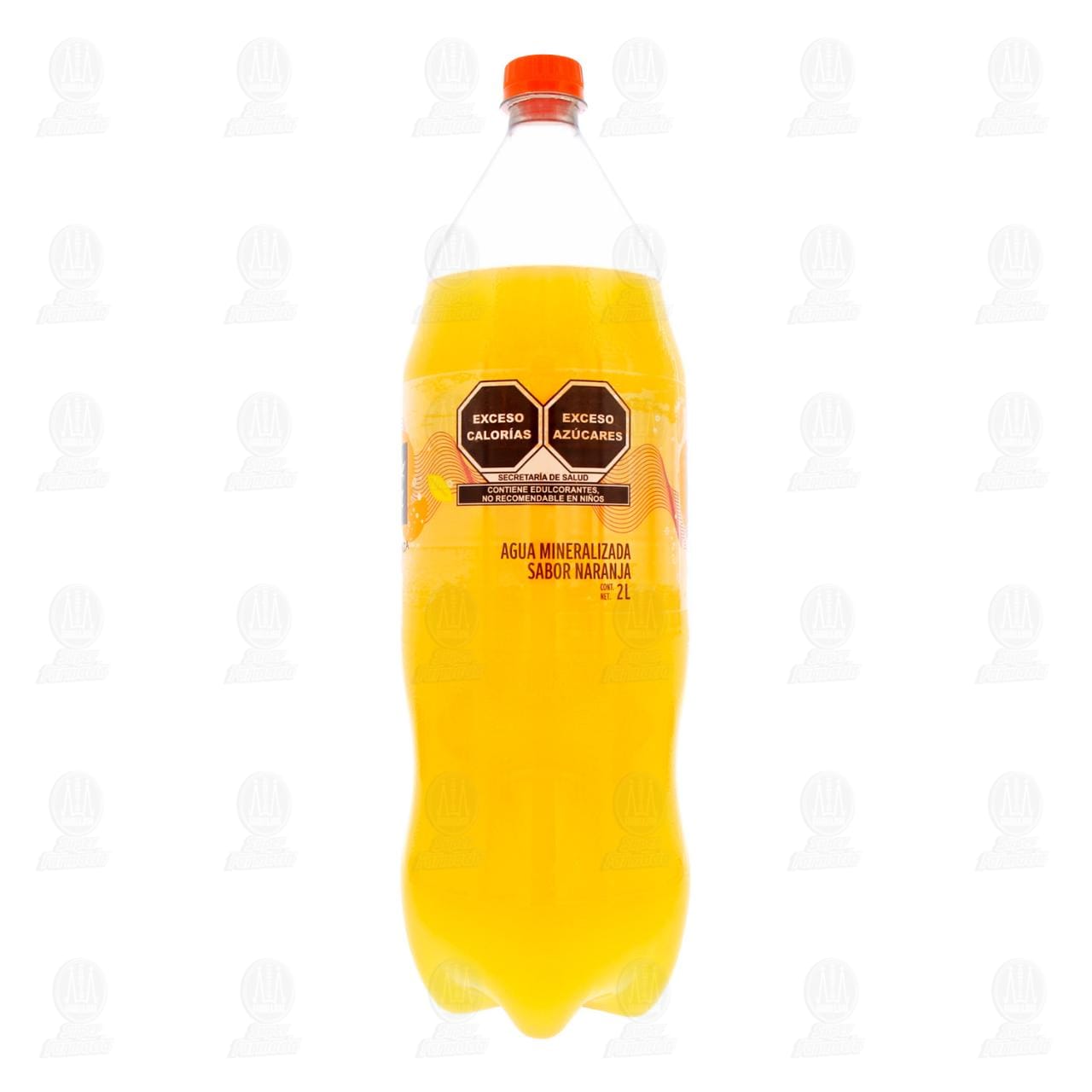 Agua Mineralizada Naranj-ada Del Valle Fizz Sabor Naranja, 2 l. image number 2