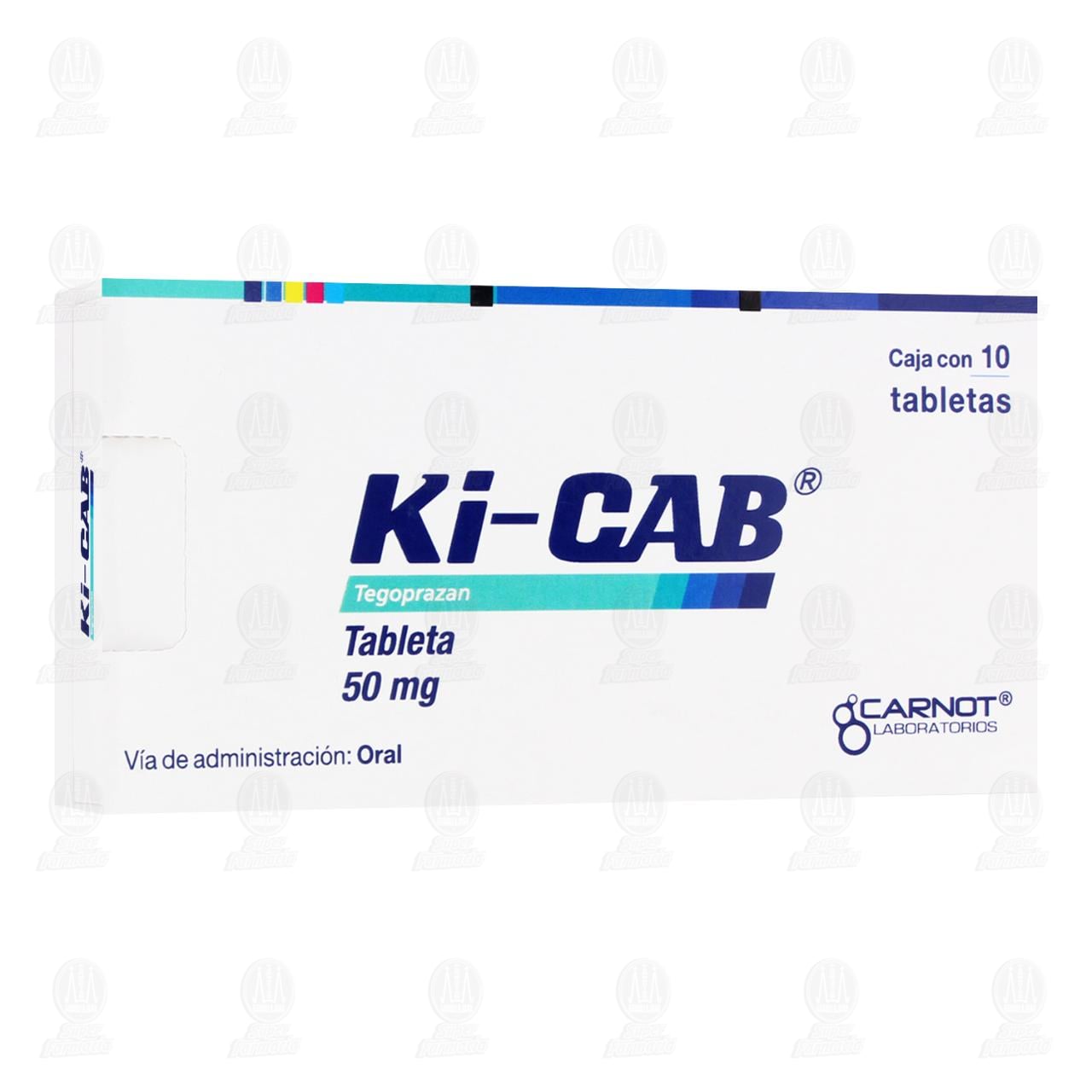 Ki-CAB 50 mg, 10 Tabletas. image number 0