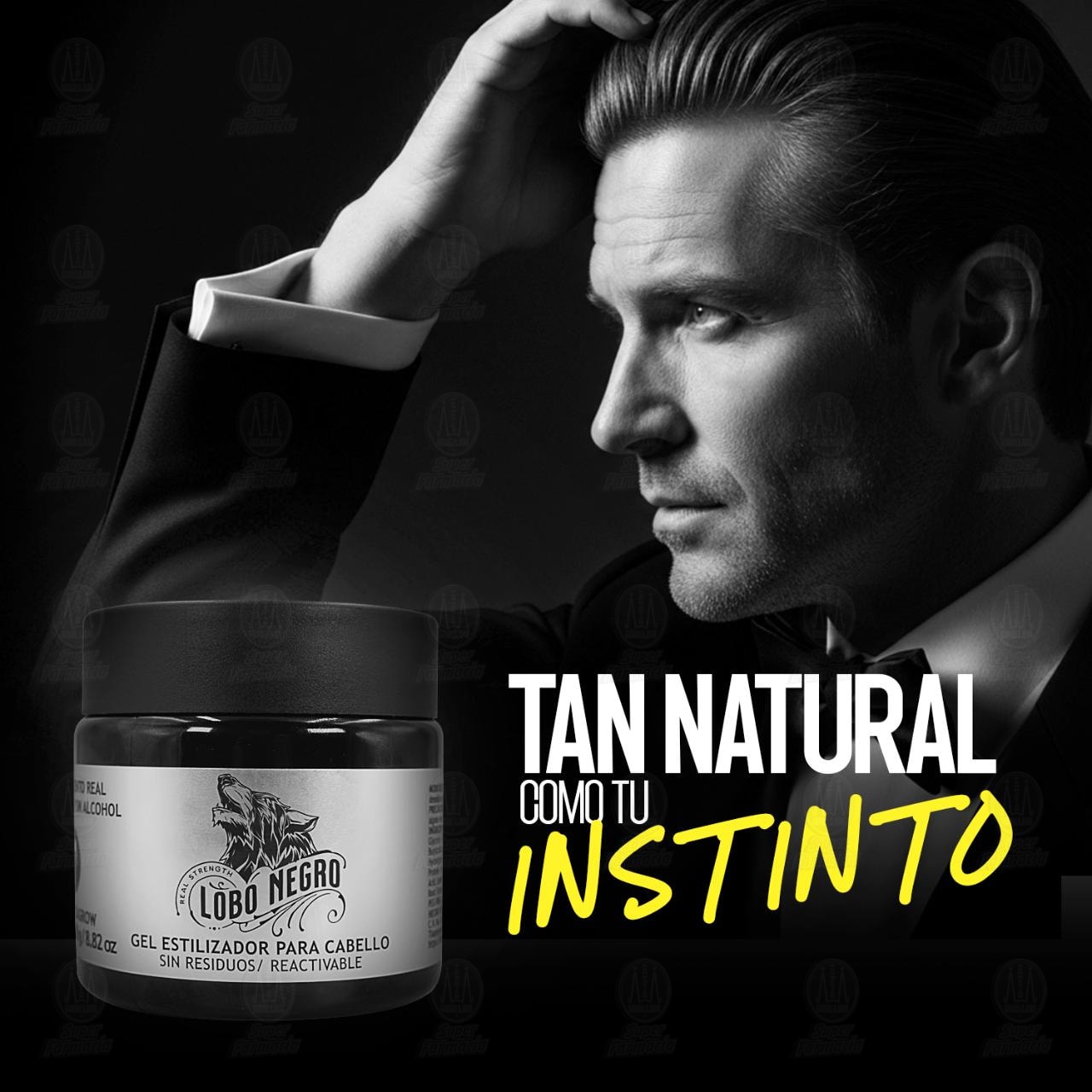 Gel para Cabello Lobo Negro Estilizador Sin Residuos, 250 gr. image number 2