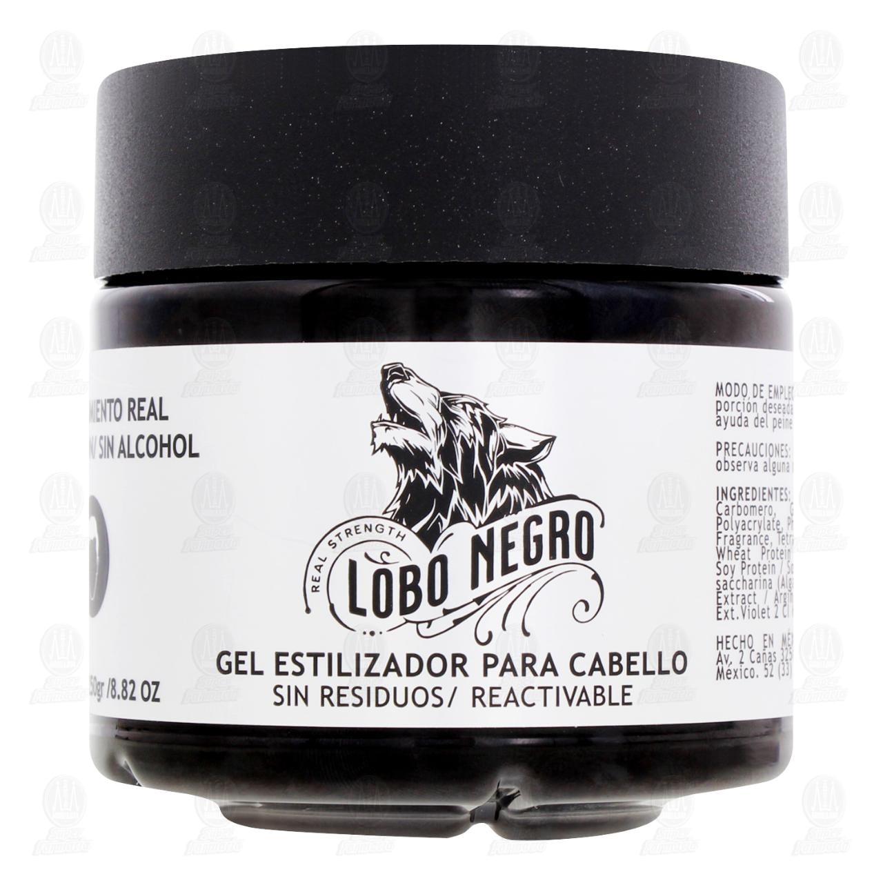 Gel para Cabello Lobo Negro Estilizador Sin Residuos, 250 gr. image number 1