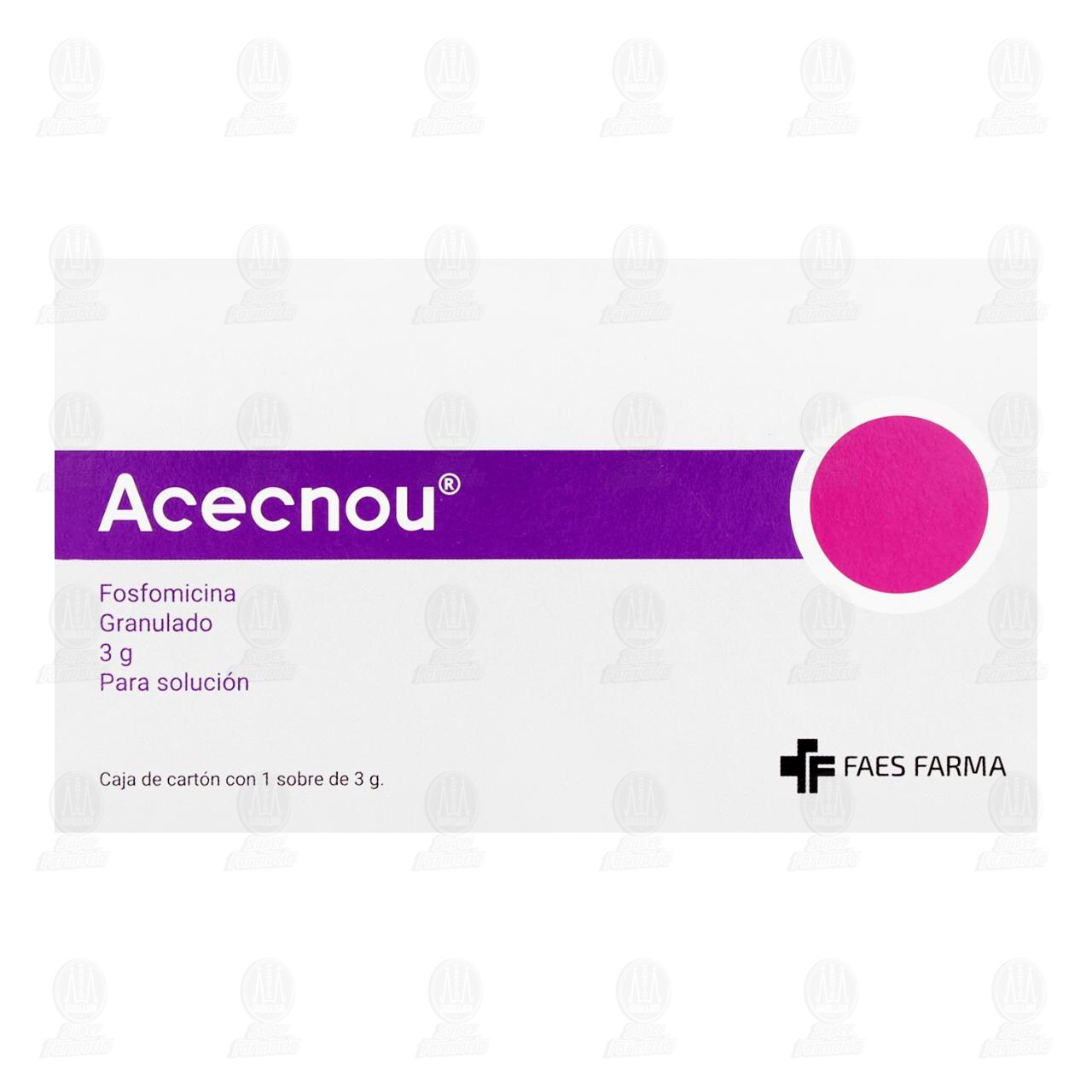Acecnou 3 gr, 1 Sobre. de ACECNOU | Farmacias Guadalajara