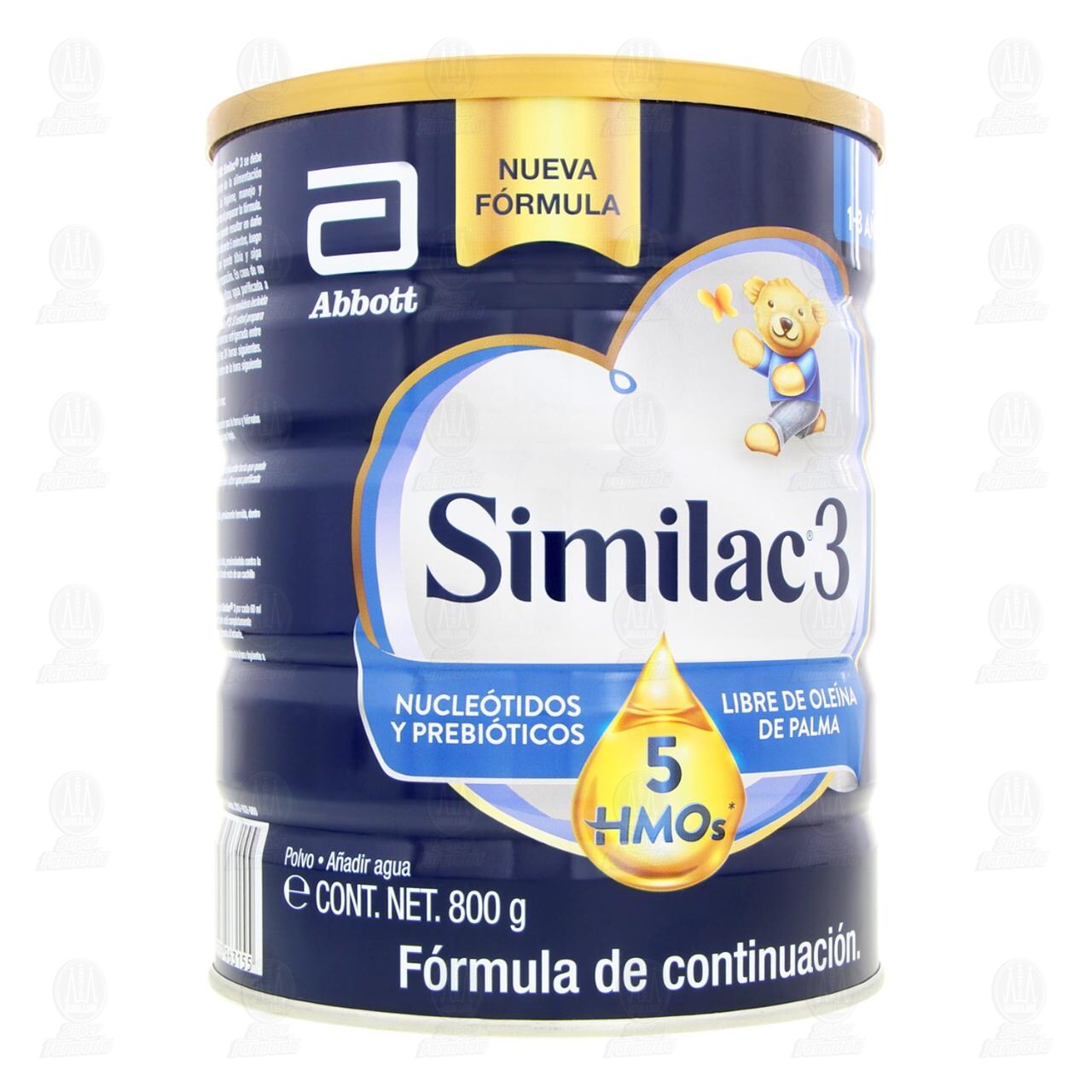 F&oacute;rmula Infantil Similac 3 de Continuaci&oacute;n (Edad 1 a 3 a&ntilde;os), 800 gr. image number 0