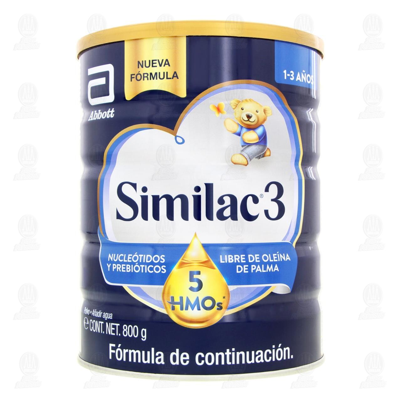 F&oacute;rmula Infantil Similac 3 de Continuaci&oacute;n (Edad 1 a 3 a&ntilde;os), 800 gr. image number 1