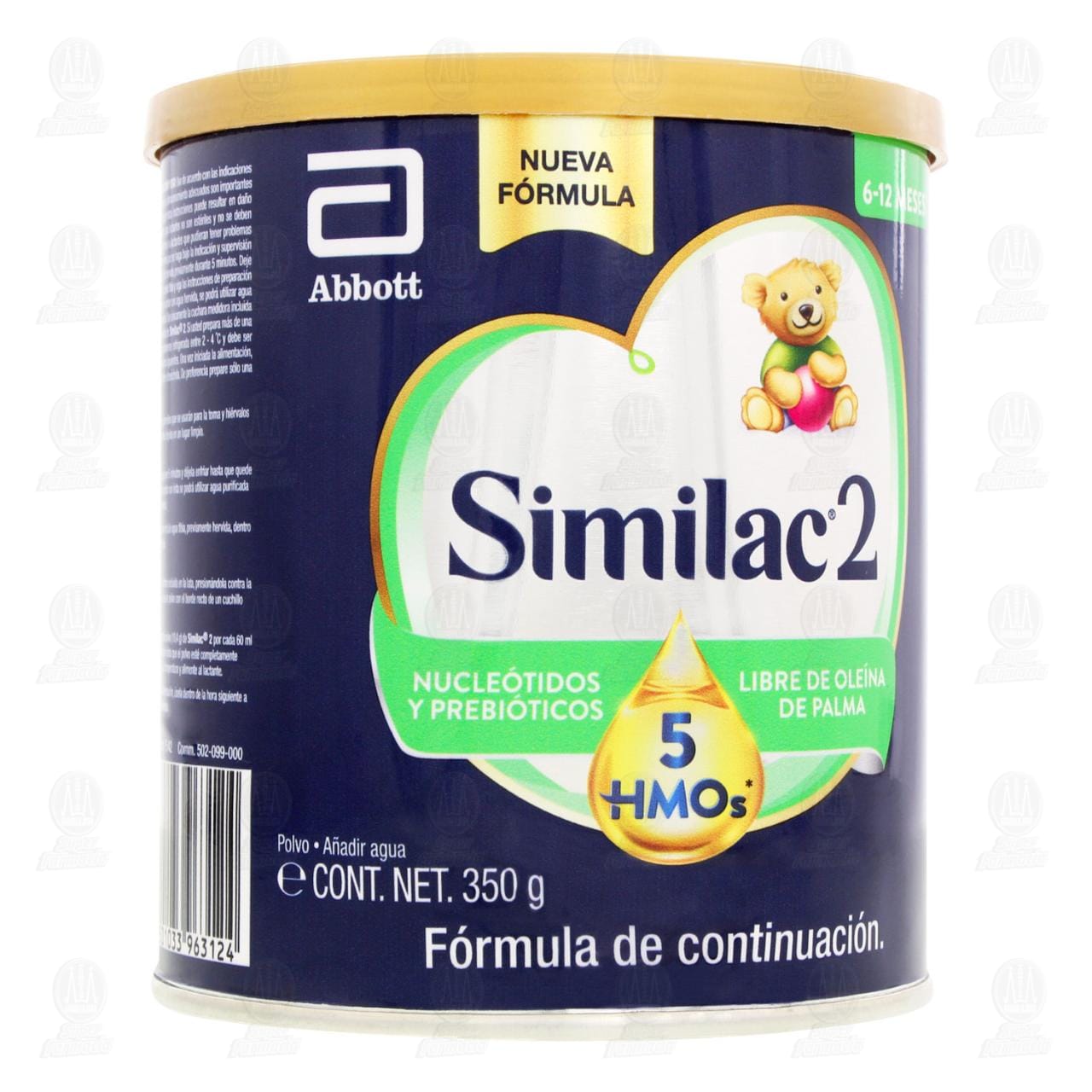 Imagen para Fórmula Infantil Similac 2 de Continuación (Edad 6 a 12 meses), 350 gr.