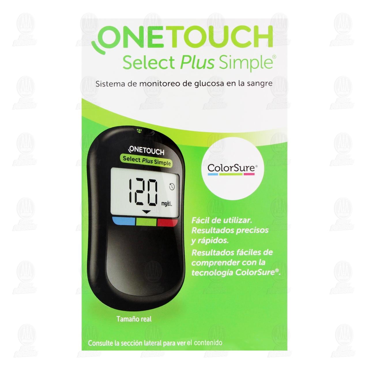 Pack One Touch Medidor de Glucosa Select Plus Simple + Dispositivo de Punción Lancetador Delica Plus, 2 pzas. image number 1