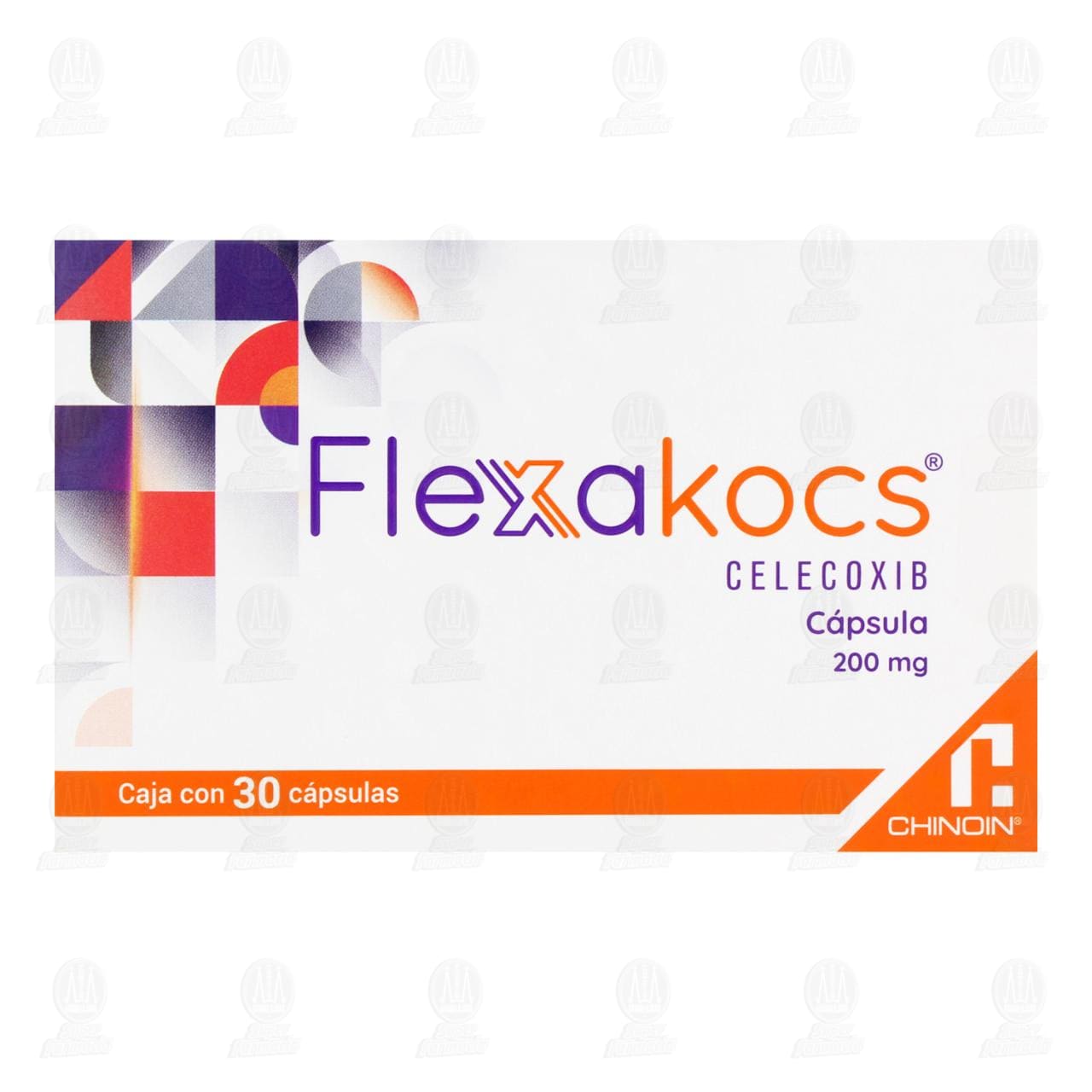 Flexakocs 200 mg, 30 C&aacute;psulas. image number 1