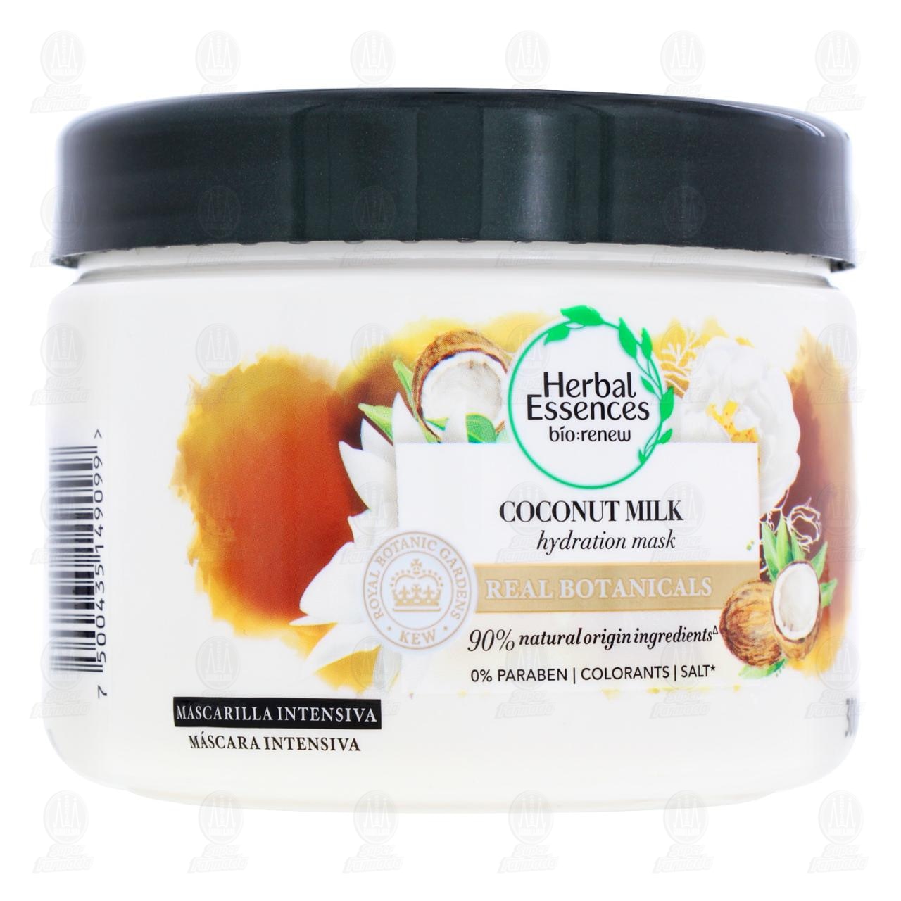 Imagen para Tratamiento Herbal Essences Bío:Renew Coconut Milk Hidration Mask, 300 ml.