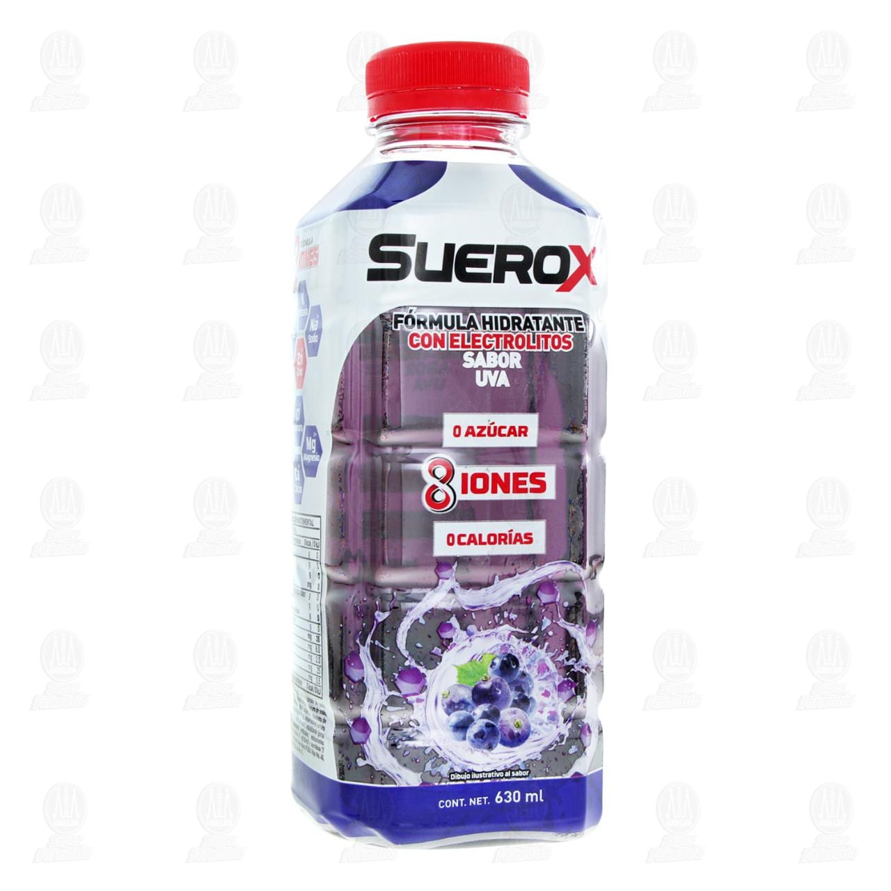 Imagen para Bebida Hidratante Suerox Sabor Uva, 630 ml.