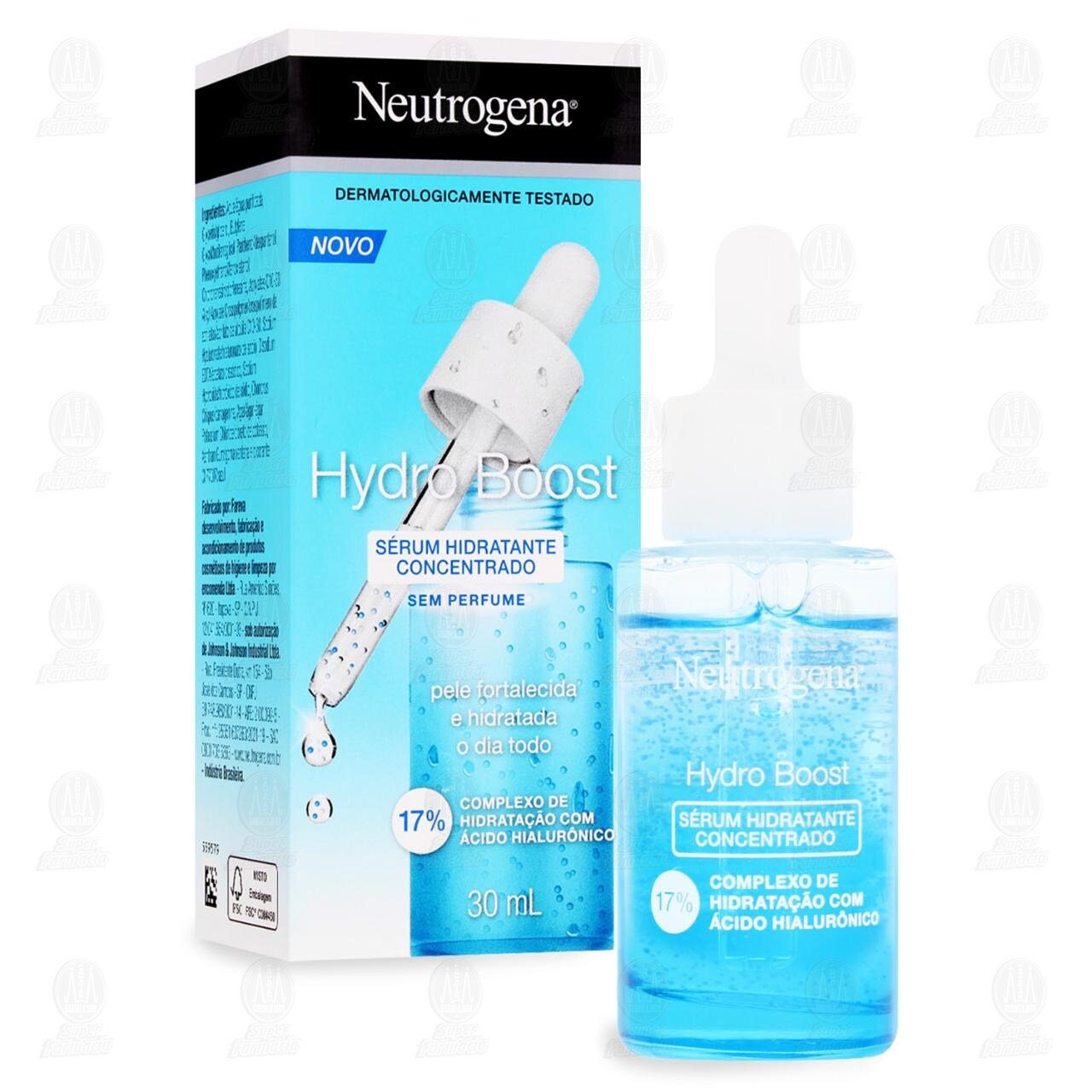 Sérum Hidratante Concentrado Facial Neutrogena Hydro Boos Ácido Hialurónico, 30 ml. image number 0