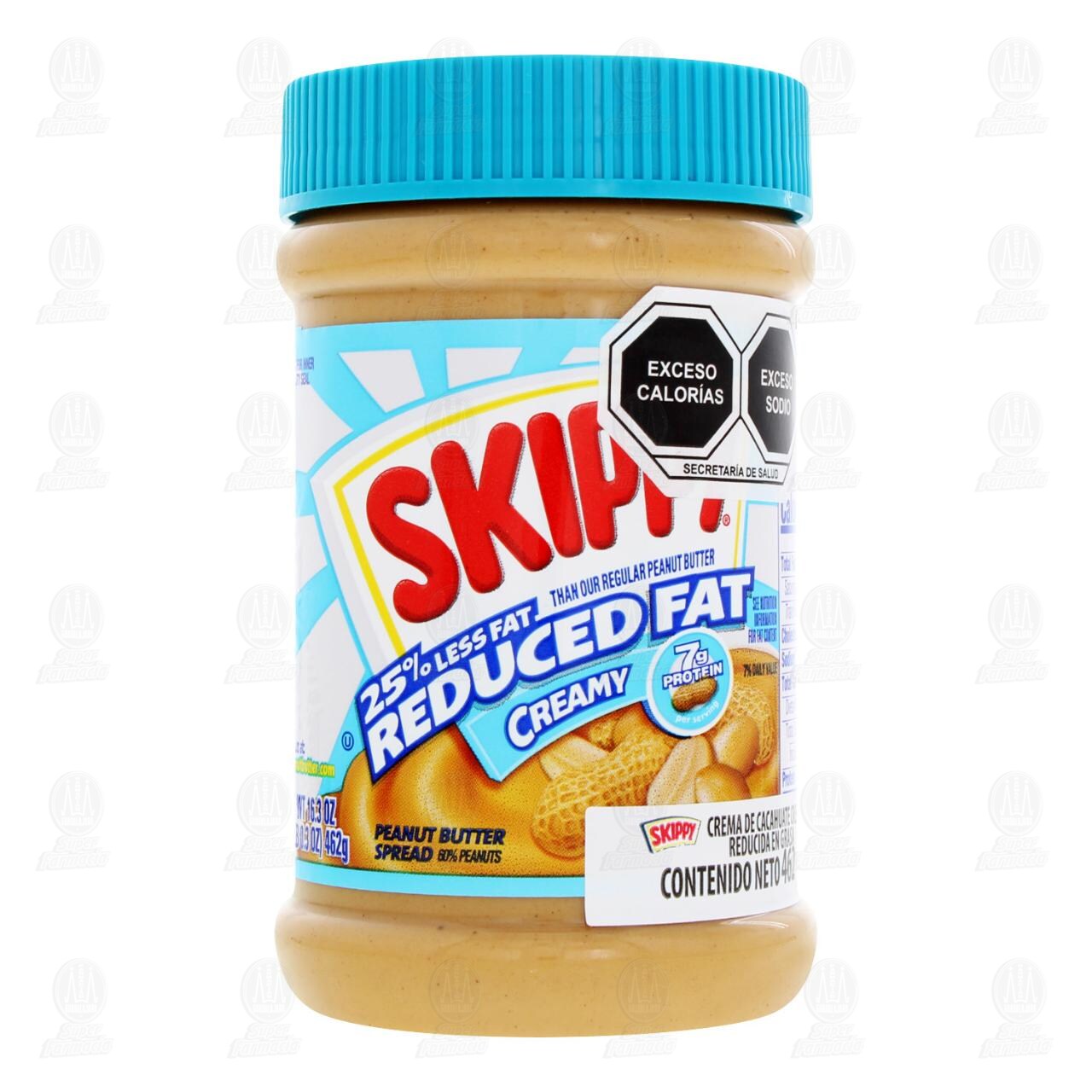 Crema de Cacahuate Skippy Reducida en Grasa, 462 gr. image number 1