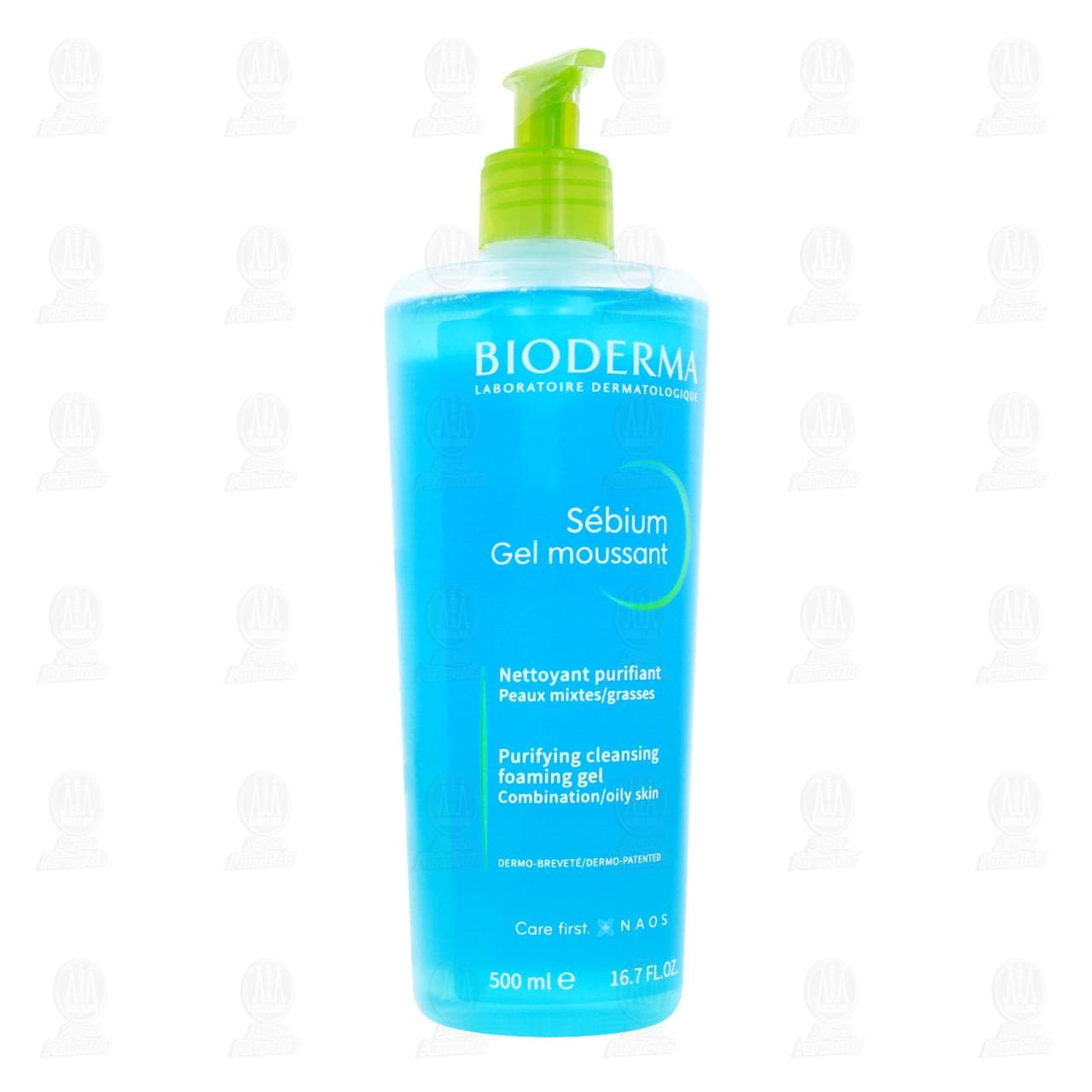 Gel Dermolimpiador Bioderma Sébium Gel Moussant, 500 ml. image number 0