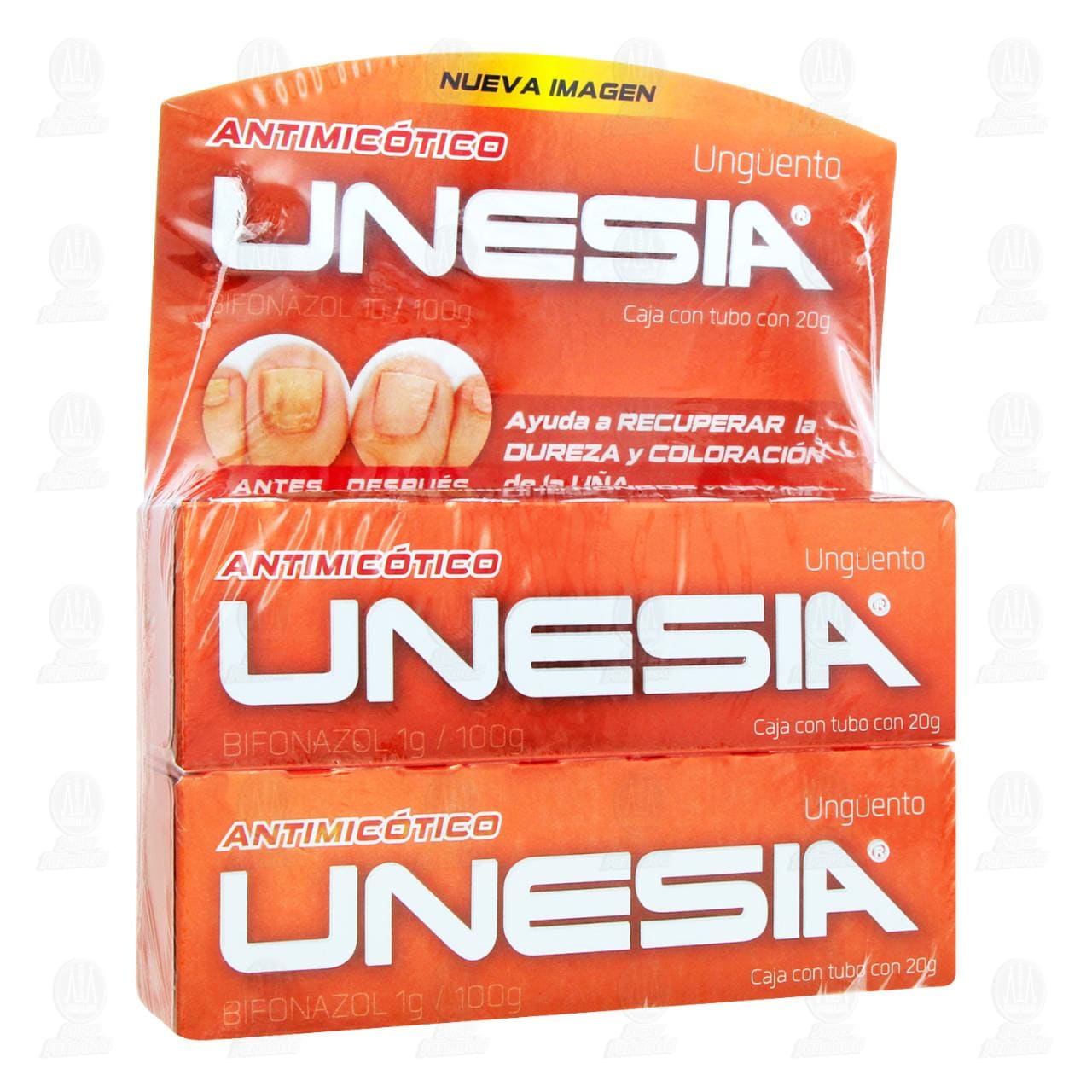 Imagen para Pack Unesia Ungüento 1gr/100gr, 2 pzas.