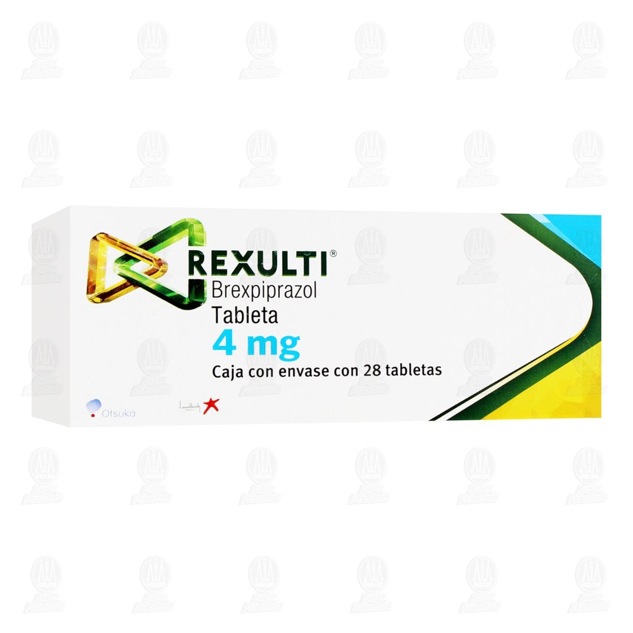 Rexulti 4 mg, 28 Tabletas. image number 0