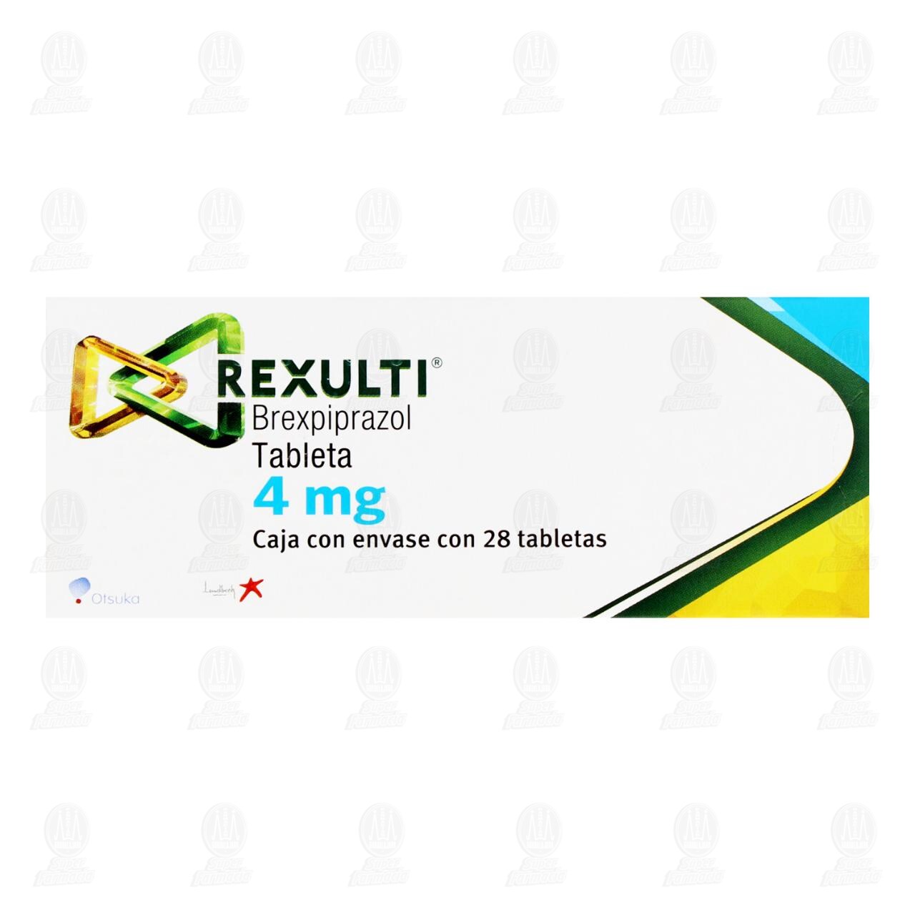 Rexulti 4 mg, 28 Tabletas. image number 1