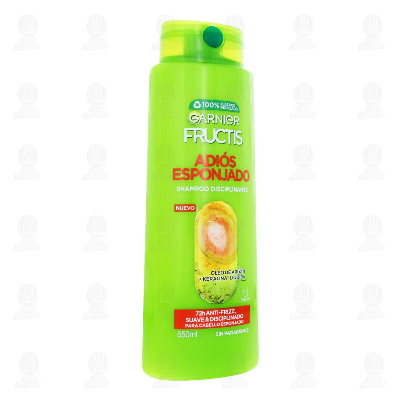 Shampoo Garnier Fructis Adi&oacute;s Esponjado, 650 ml.