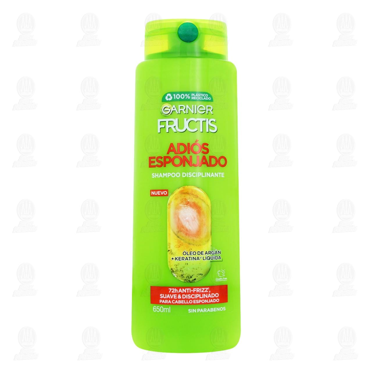 Shampoo Garnier Fructis Adi&oacute;s Esponjado, 650 ml. image number 1