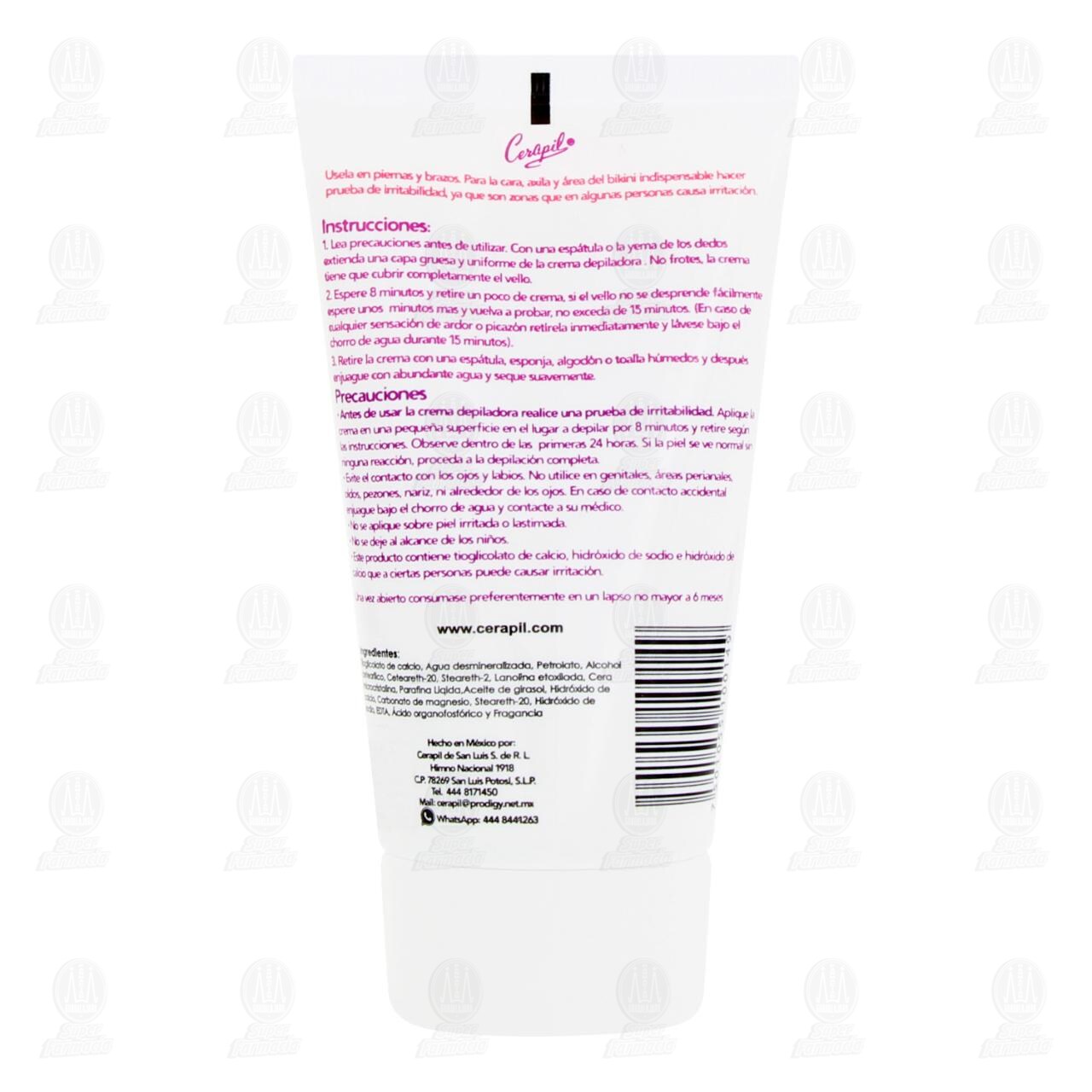 Crema Depiladora Cerapil Piel Sensible, 150 gr. image number 1