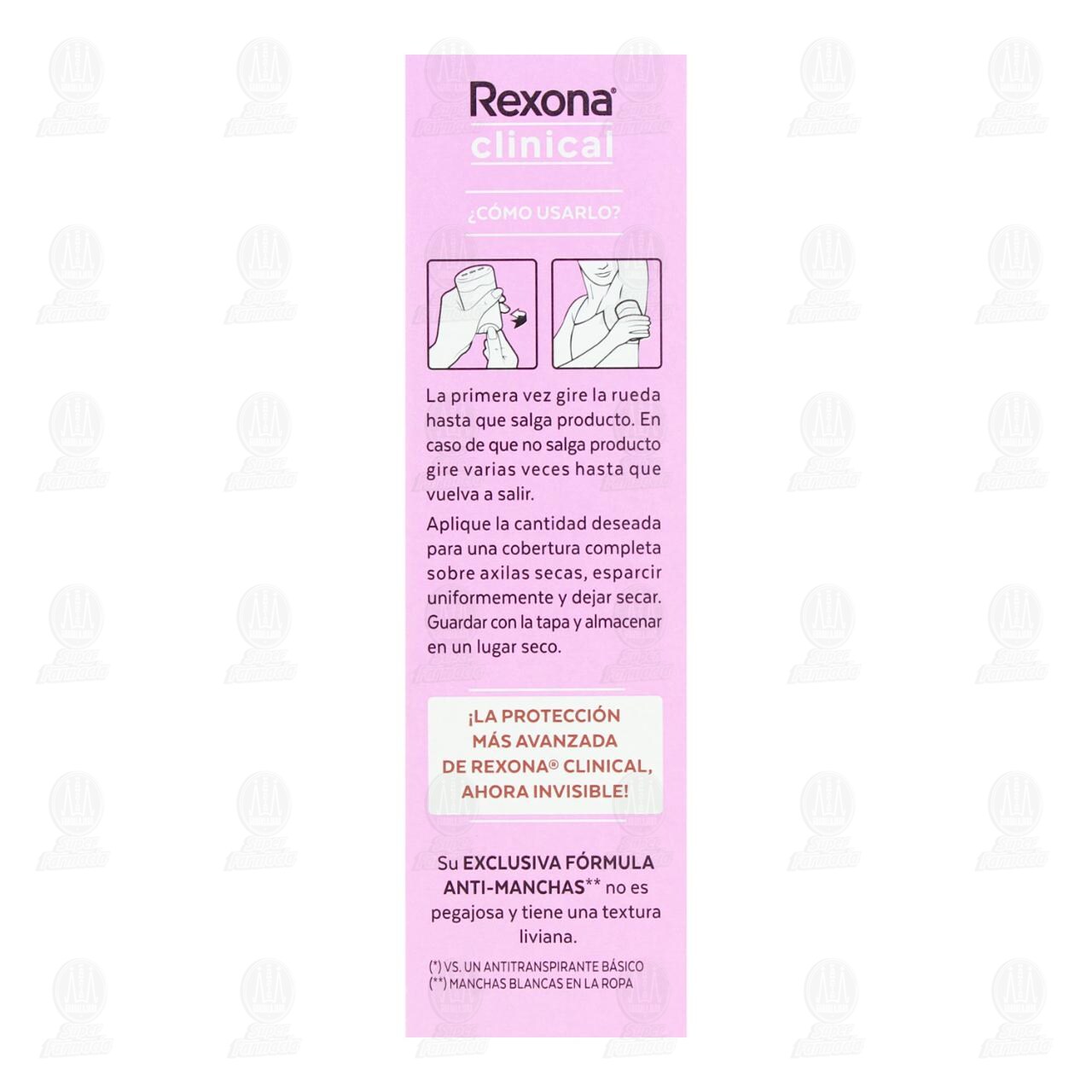 Antitranspirante Rexona Clinical Crema Classic 96h, 58 gr. image number 2