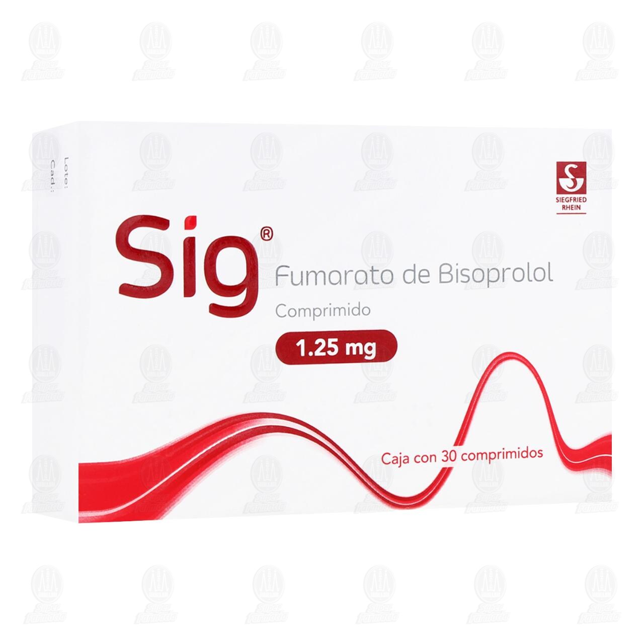 Sig 1.25 mg, 30 Comprimidos. image number 0