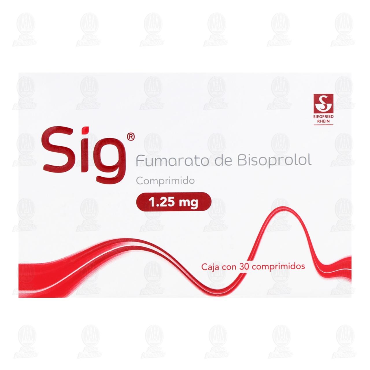 Sig 1.25 mg, 30 Comprimidos. image number 1