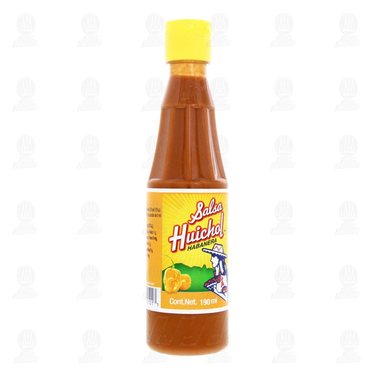 Imagen para Salsa Habanera Huichol, 190 ml.