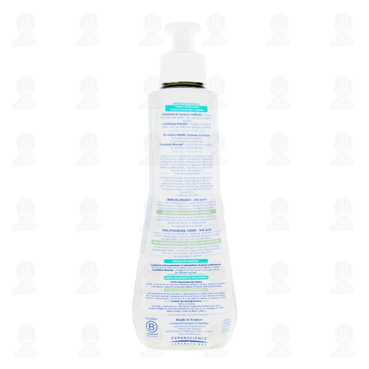 Crema Corporal Mustela para Piel At&oacute;pica, 300 ml. image number 2
