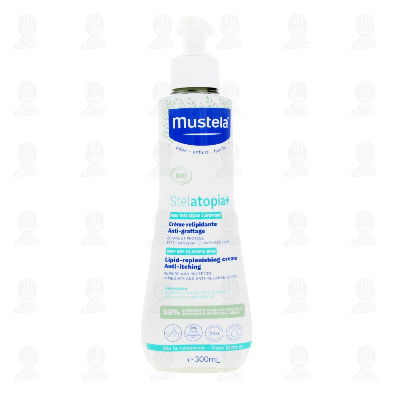 Crema Corporal Mustela para Piel At&oacute;pica, 300 ml. image number 1