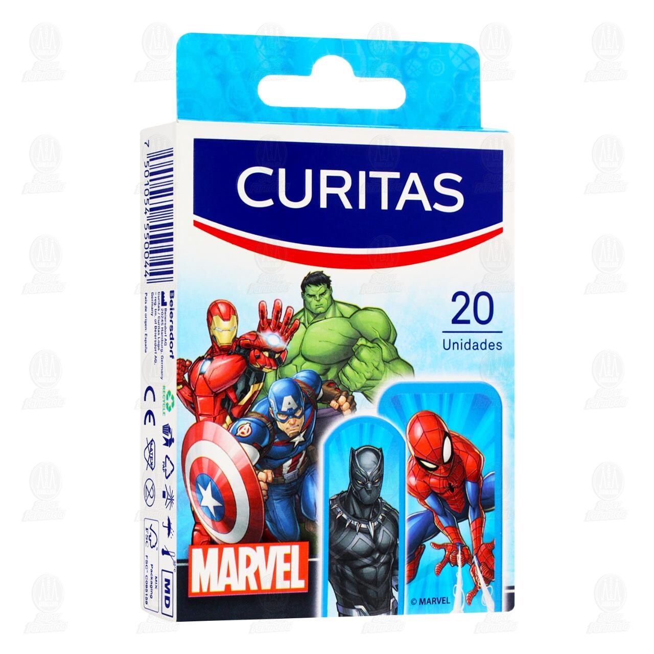 Venditas Curitas Marvel, 20 pzas.