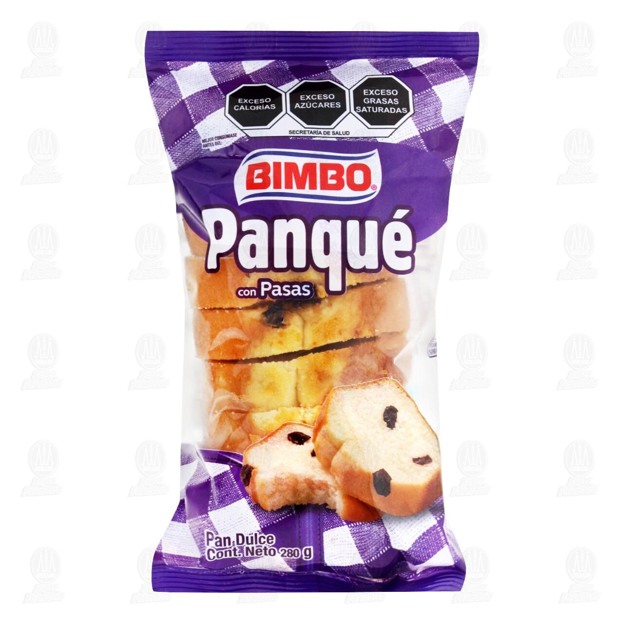 Panqué con Pasas Bimbo, 280 gr. image number 0
