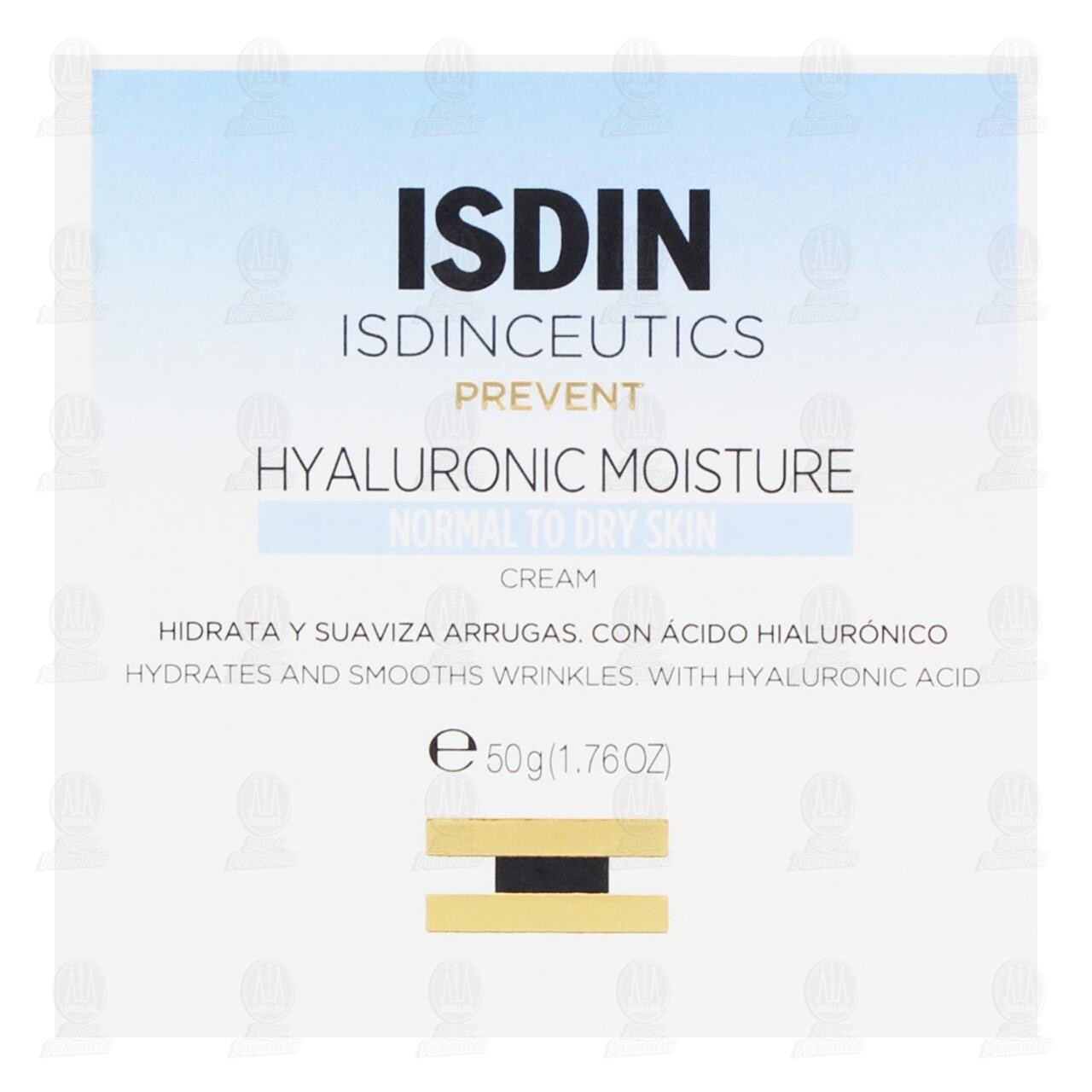 Isdin Isdinceutics Prevent Hyaluronic Moisture Cream Normal To Dry Skin, 50 gr. image number 1