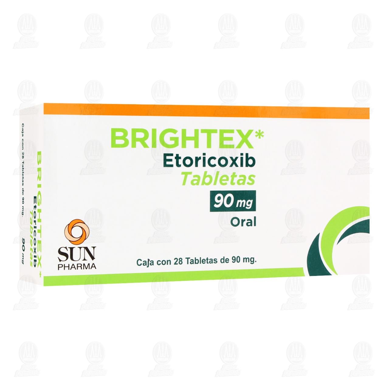 Imagen para Brightex 90 mg, 28 Tabletas.
