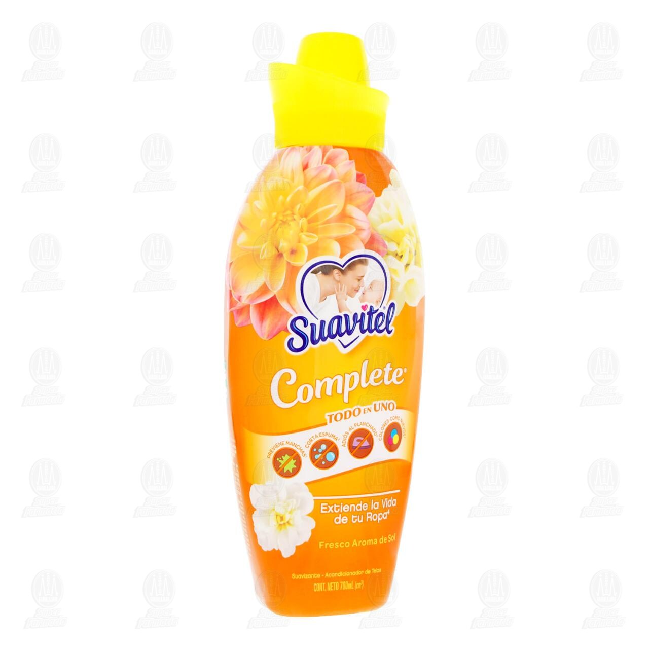 Suavizante de Telas Suavitel Complete Fresco Aroma de Sol, 700 ml. image number 0