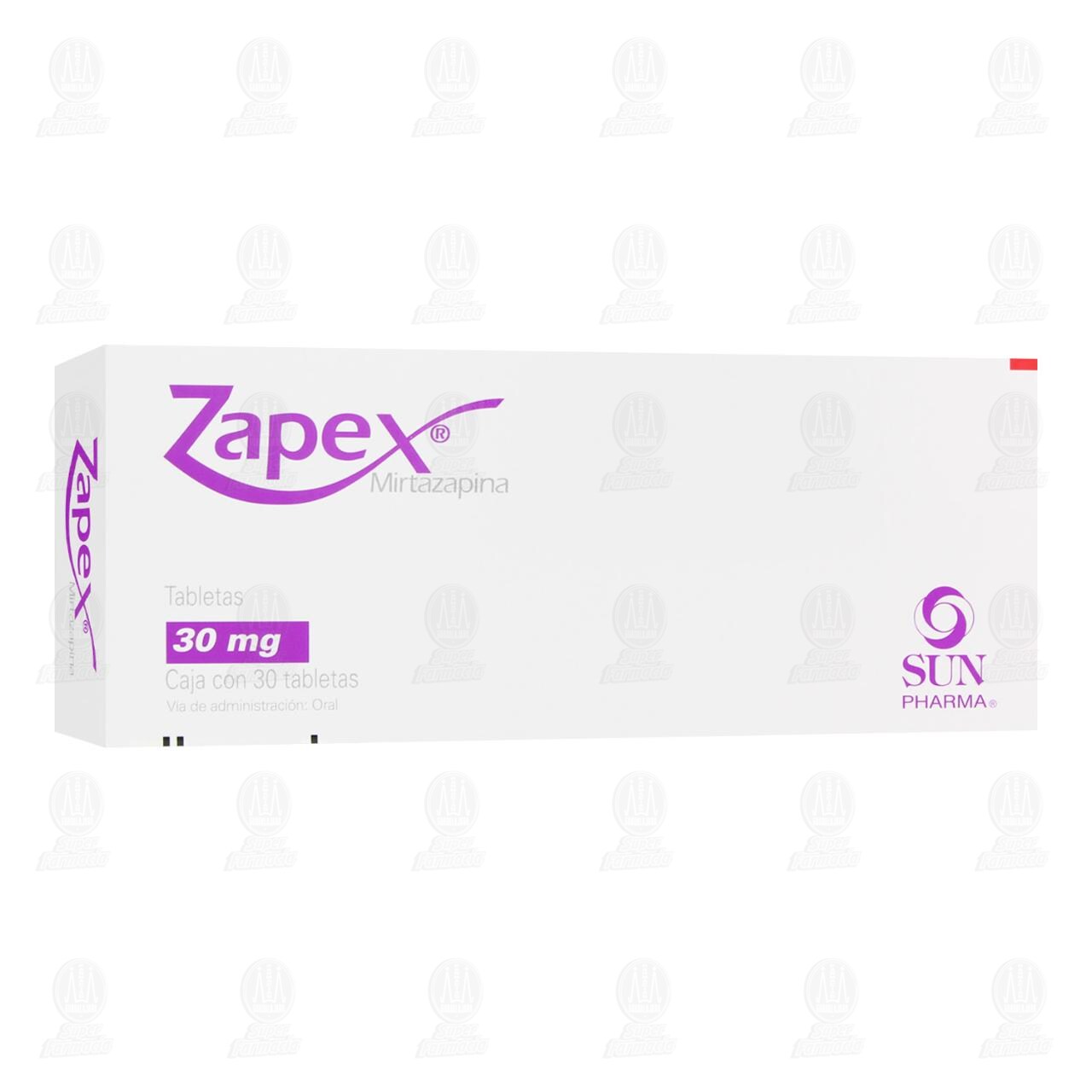 Zapex 30 mg, 30 Tabletas. image number 0