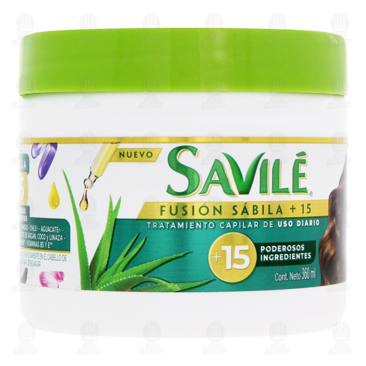 Imagen para Tratamiento Capilar Savilé Fusión Sábila + 15, 360 ml.
