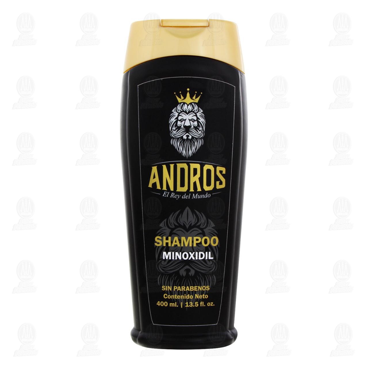 Shampoo Andros Minoxidil, 400 ml. image number 1