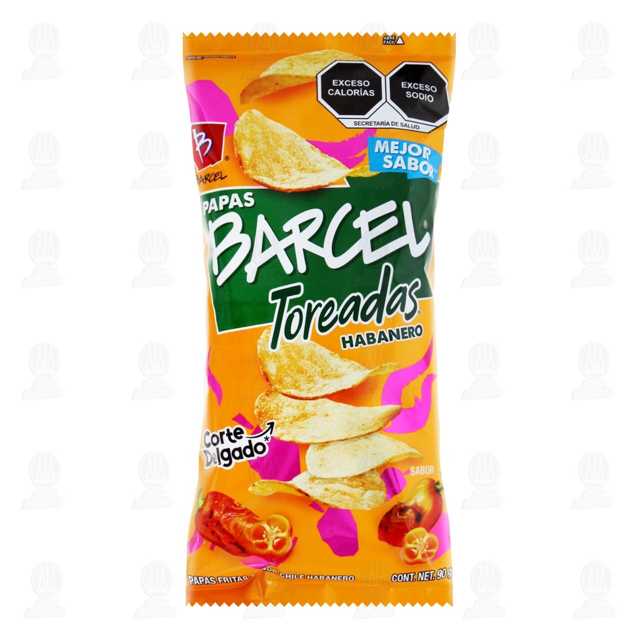 Papas Barcel Toreadas Habanero, 90 gr. image number 0